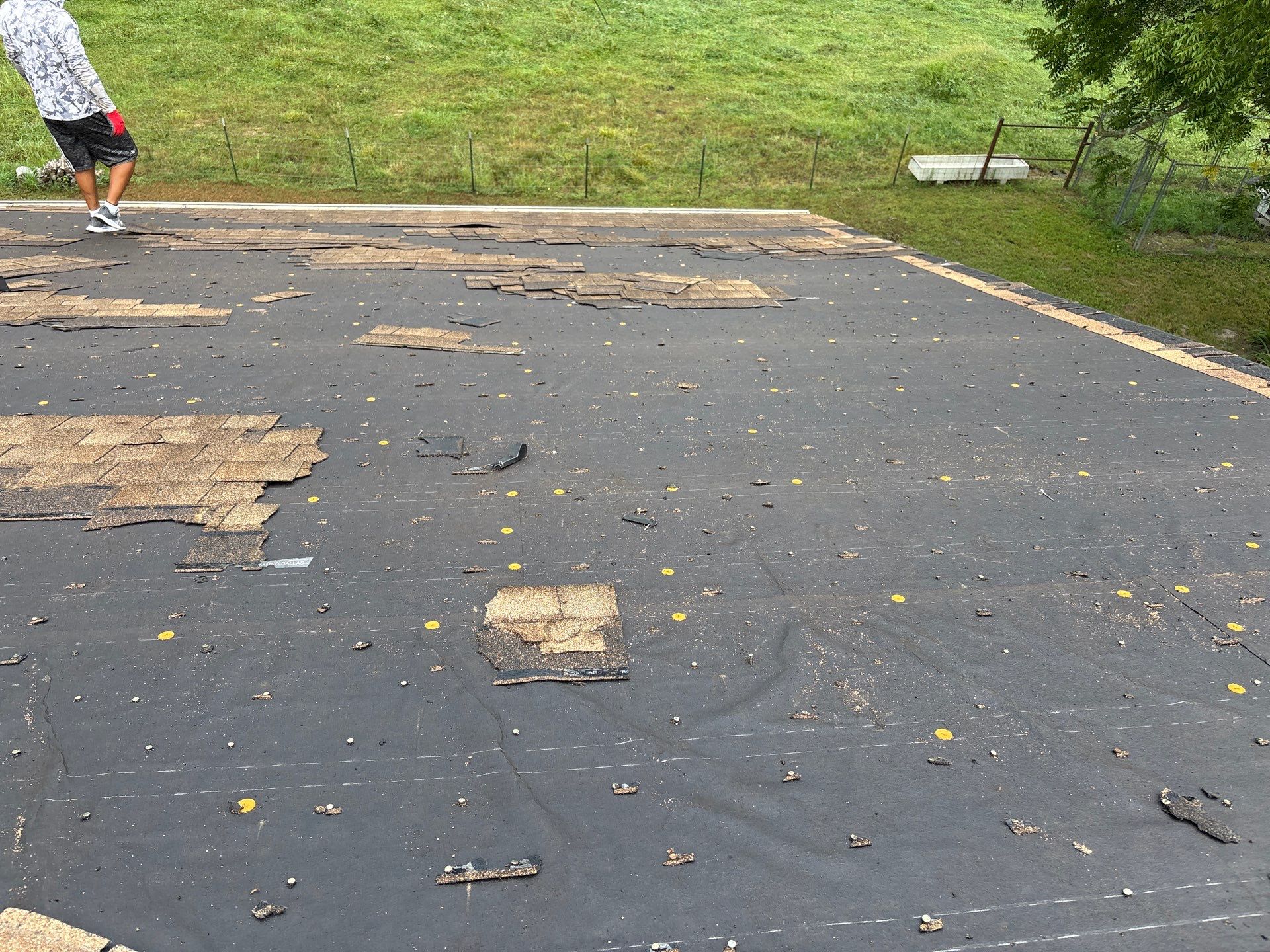 Residential Multi Structure Roofing + Gutter & Downspouts Install  by Titan Commercial & Residential Roofing 