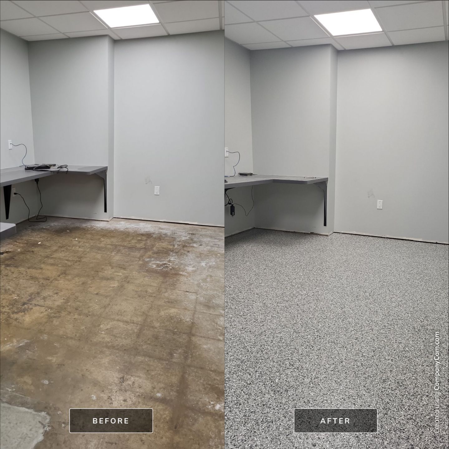 Upgraded Commercial Office Space by Revival Concrete Coatings