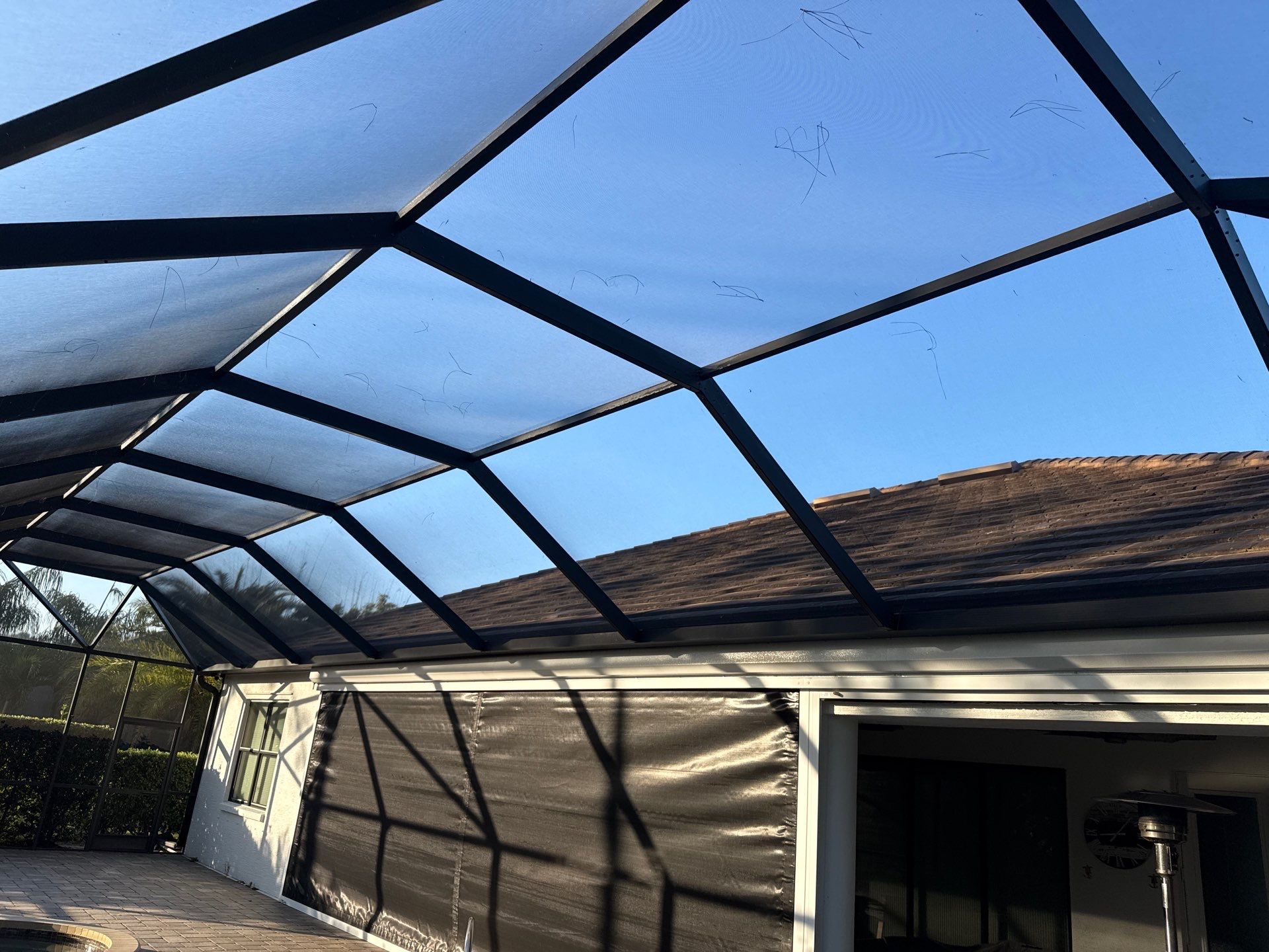 Flat Tile Roof, Paver Pool Deck & Driveway Cleaning | Cove at Twin Rivers, Parrish FL by Sunshine AquaWash