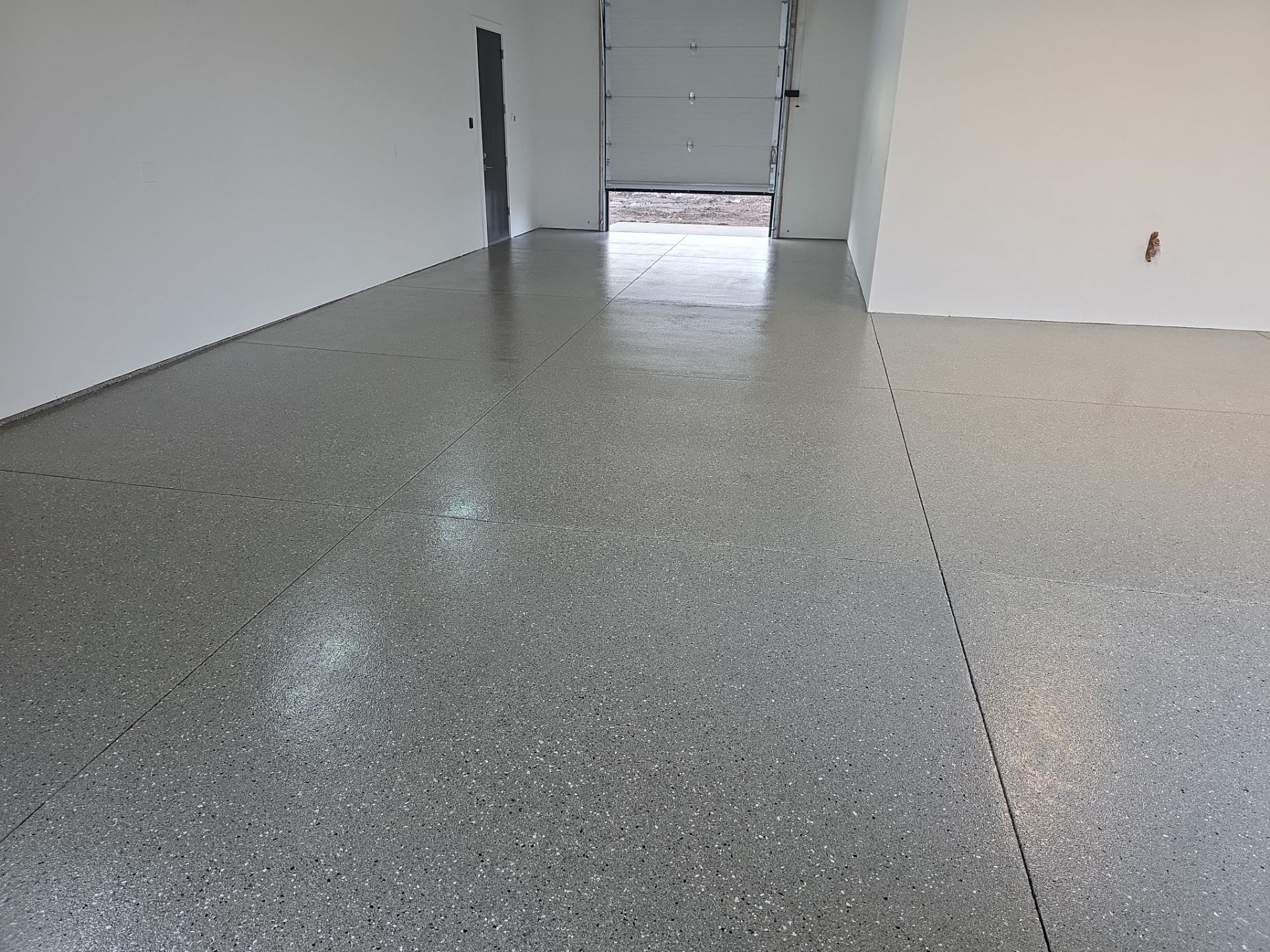 Garage Transformation using Shale Hybrid by Croc Coatings, LLC