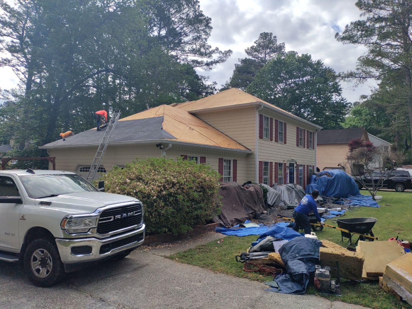 Residential Roof Replacement using Owens Corning by Inspector Roofing and Restoration
