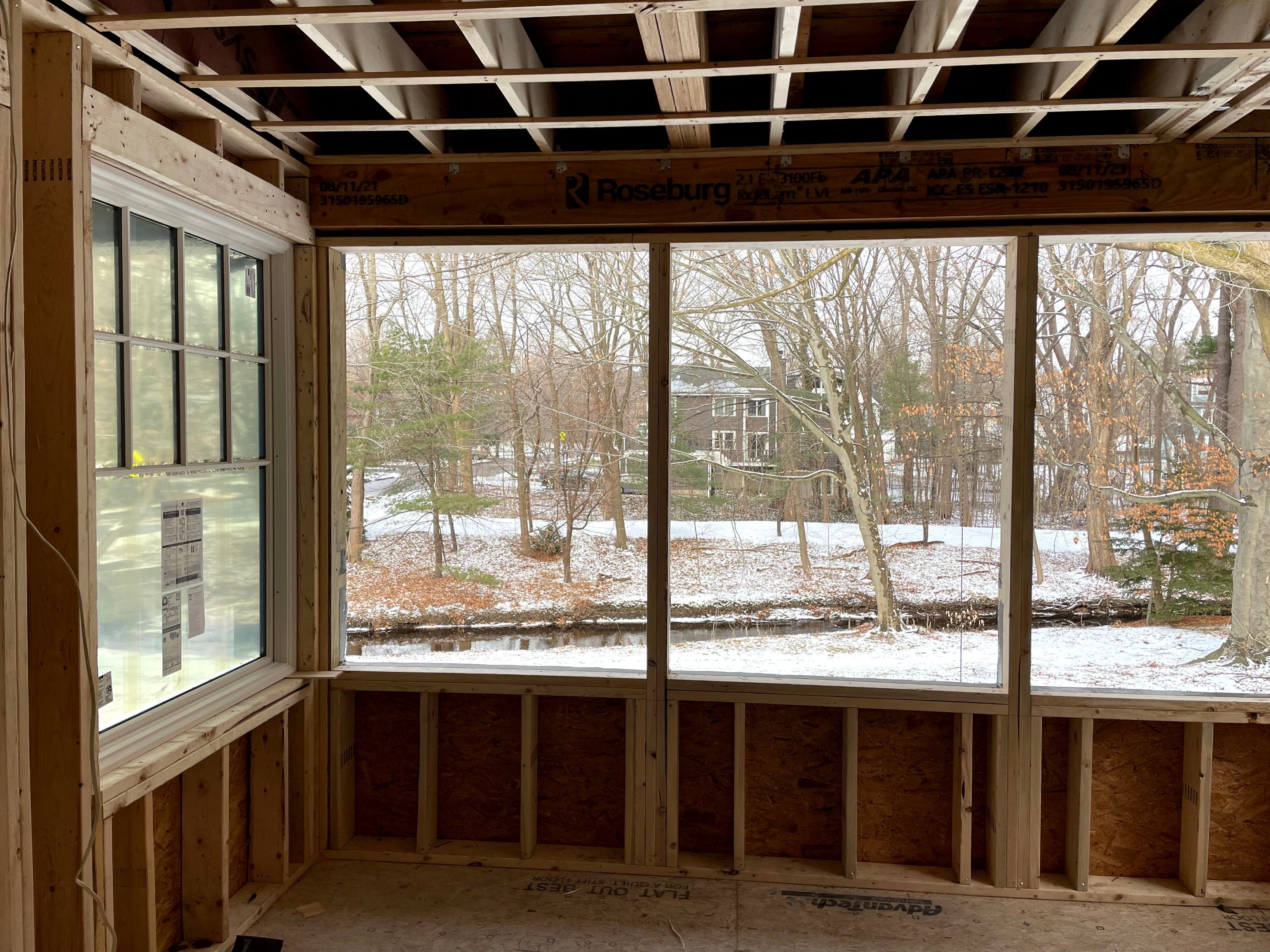 In progress: Exterior renovation in Wellesley MA by UBrothers Construction