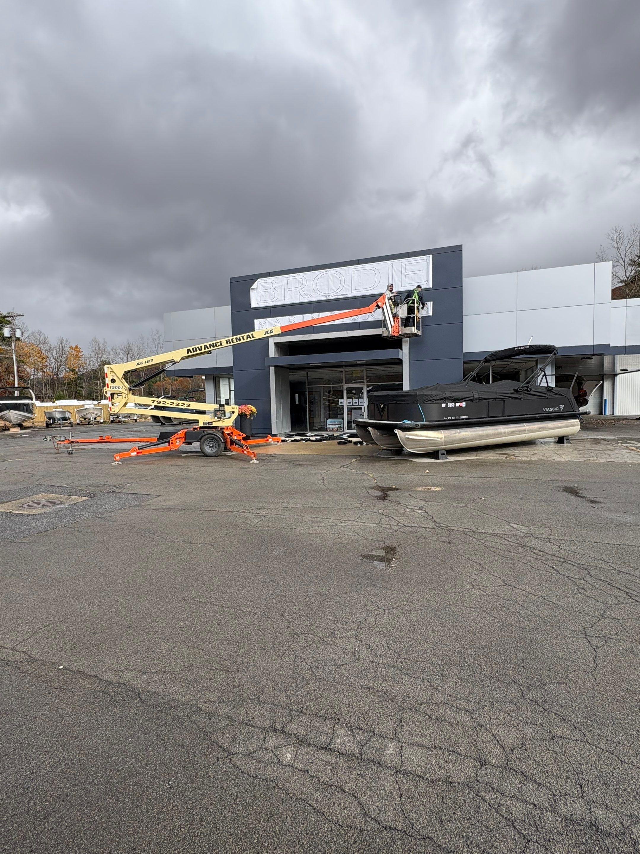 Brodie Marine Group Channel Letters by FASTSIGNS of Saratoga Springs 