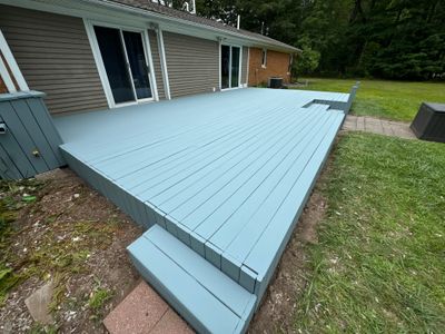Deck Washing and Staining!