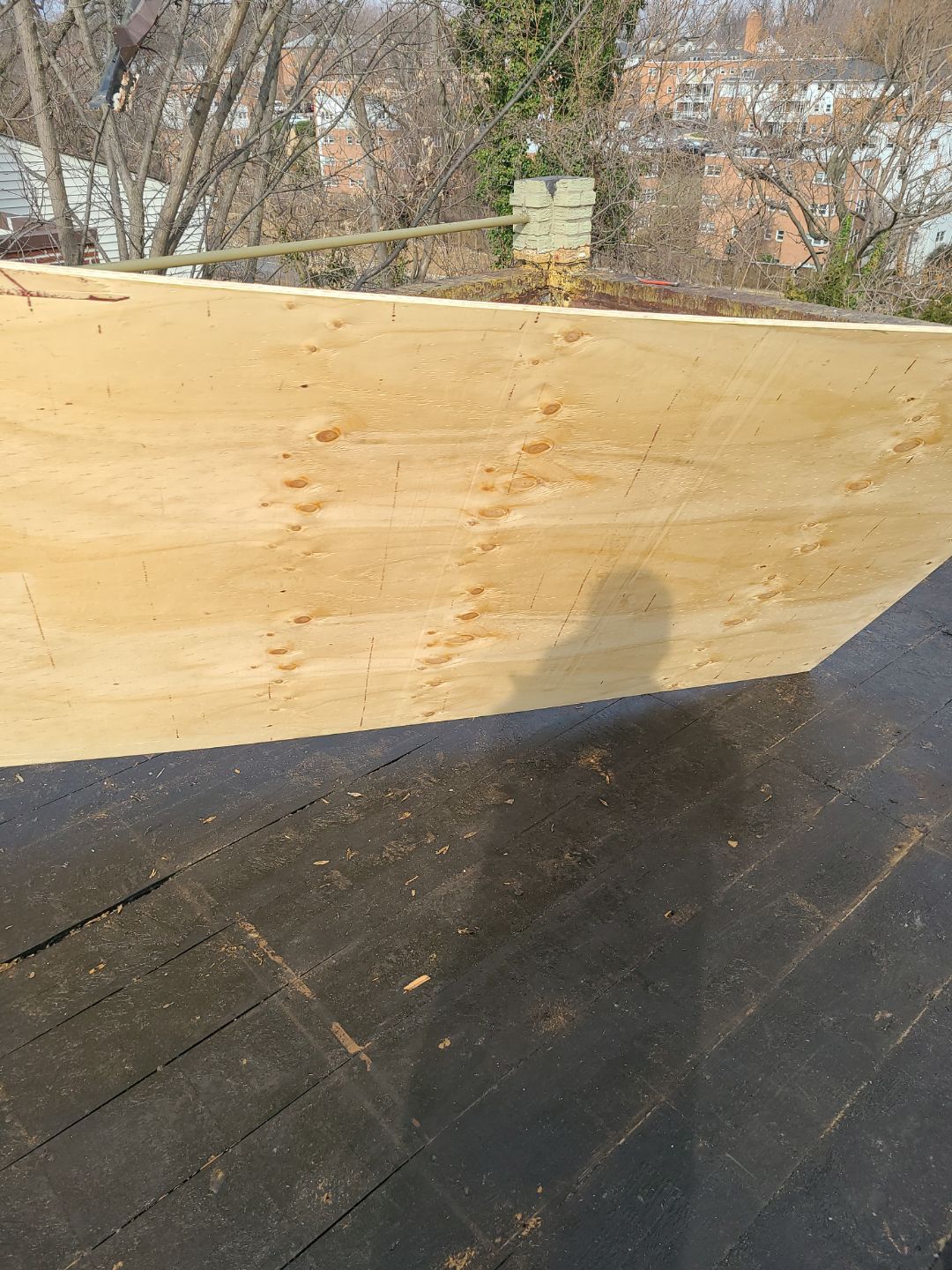 Arlington Flat TPO Roof Installation by RM Banning, Inc.