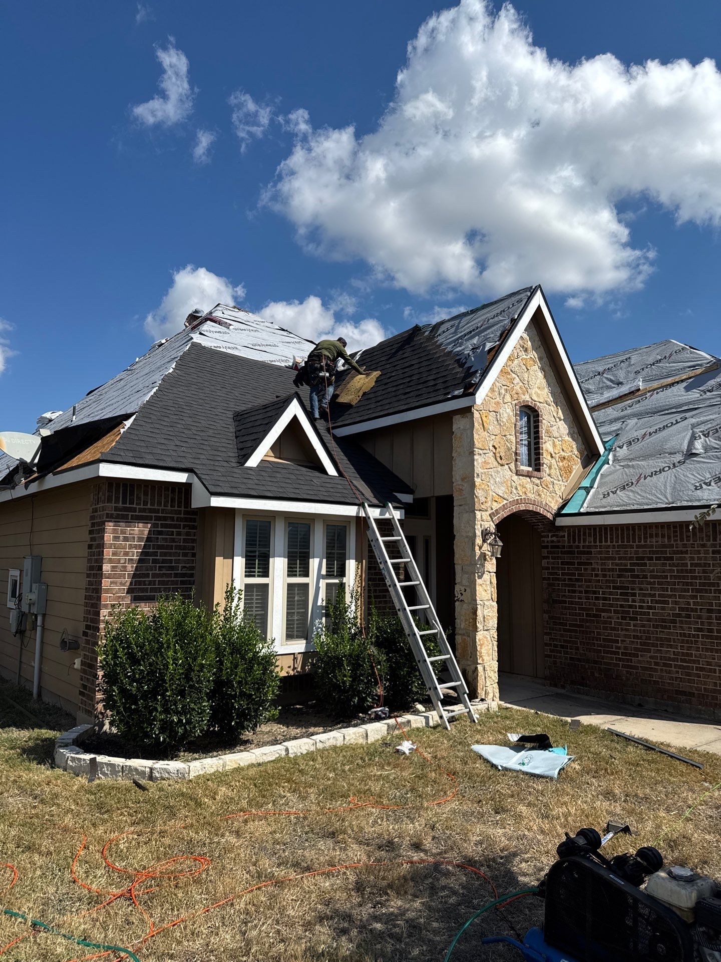 Residential Roof Replacement using GAF NATURAL SHADOW - CHARCOAL by Elite Roofing LLC