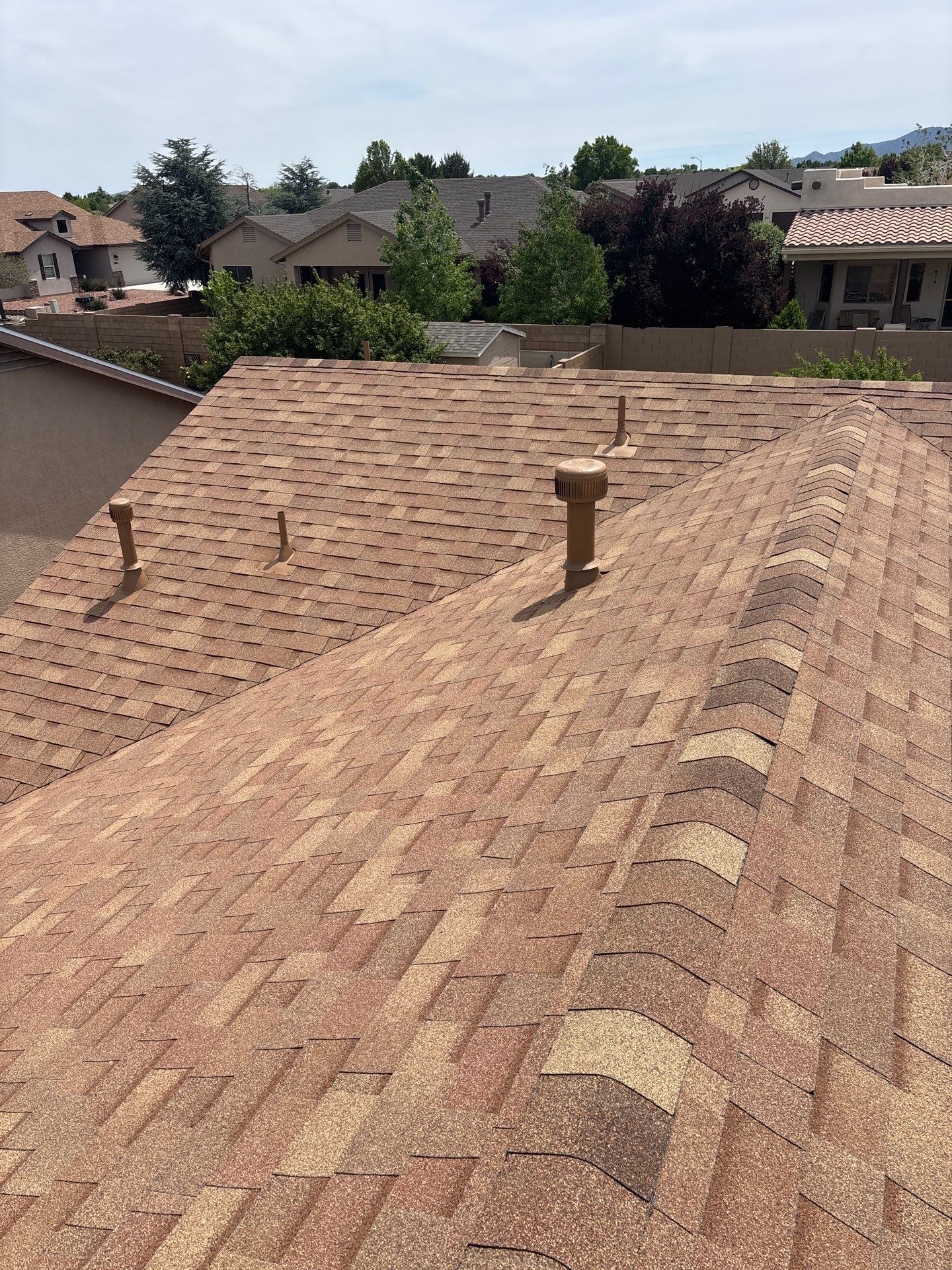 Architectural Asphalt Shingle Roof Installation for Prescott Valley Residence by Badger Roofing