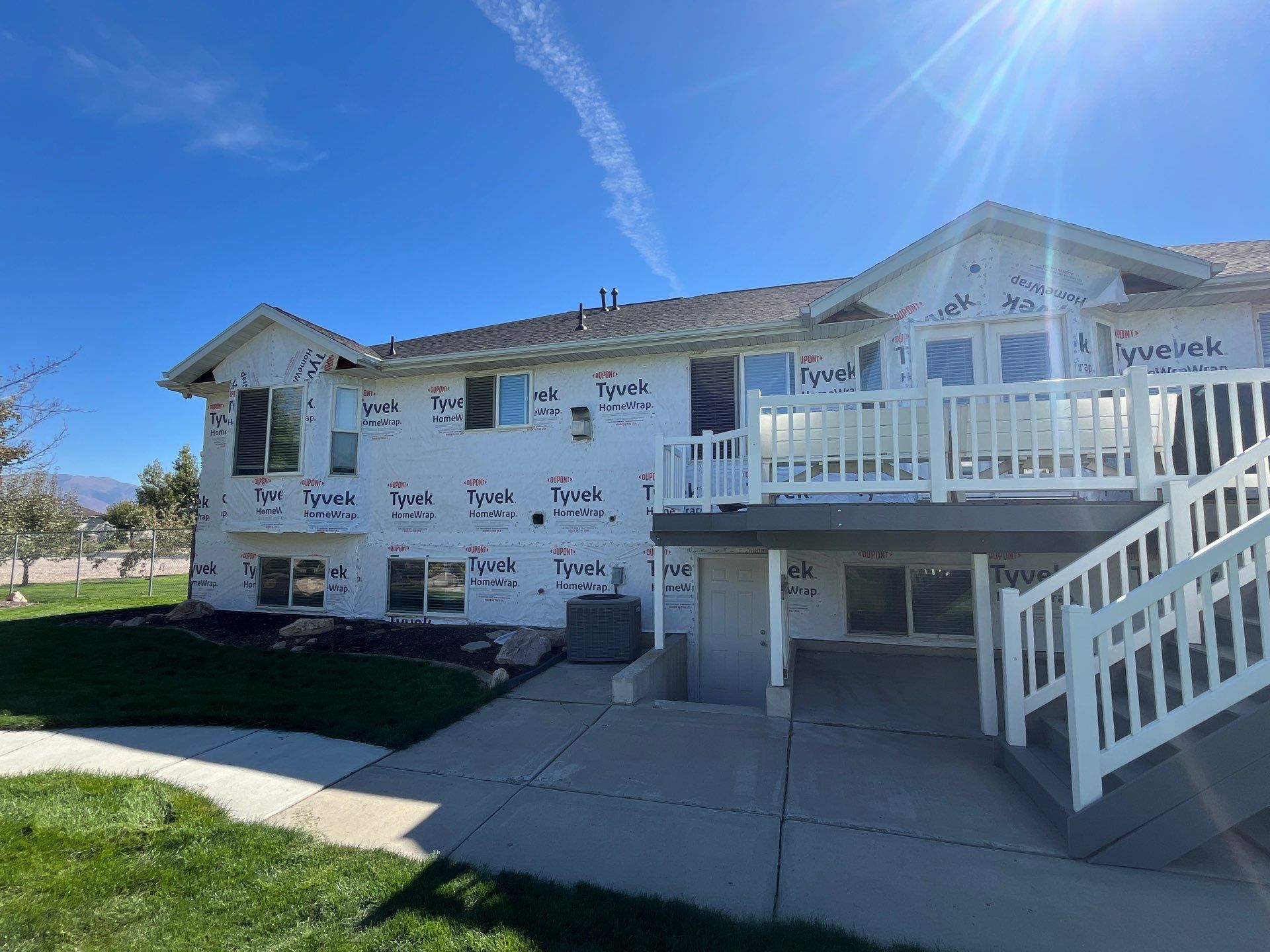 West Haven | Full Property Hardie Upgrade | Aged Pewter & Arctic White by Ideal Siding Utah