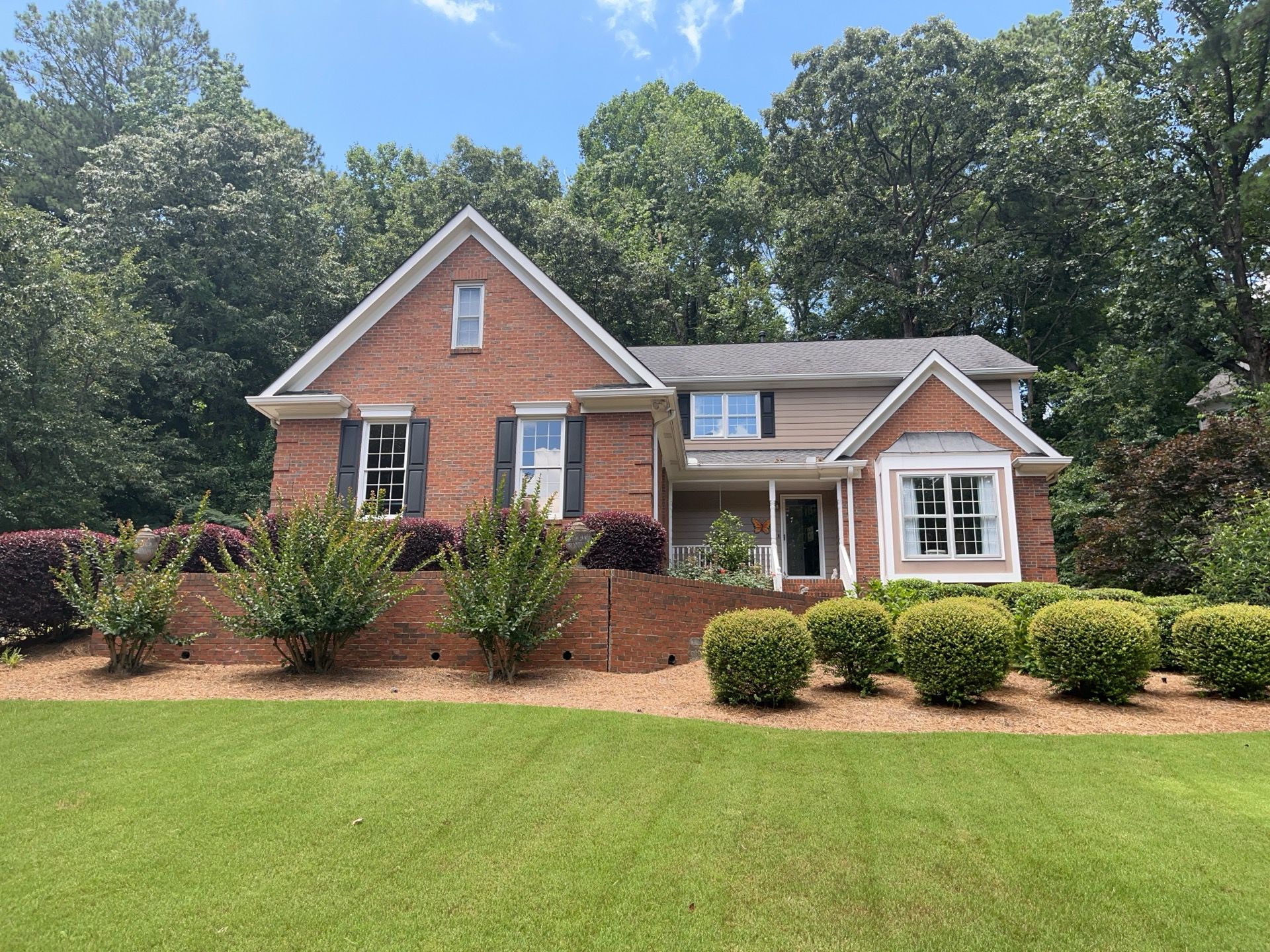 James Hardie Siding Installation, Rotten Wood Replacement, Porch Repairs, and Deck Resurfacing in Smyrna, GA by Nelson Exteriors 