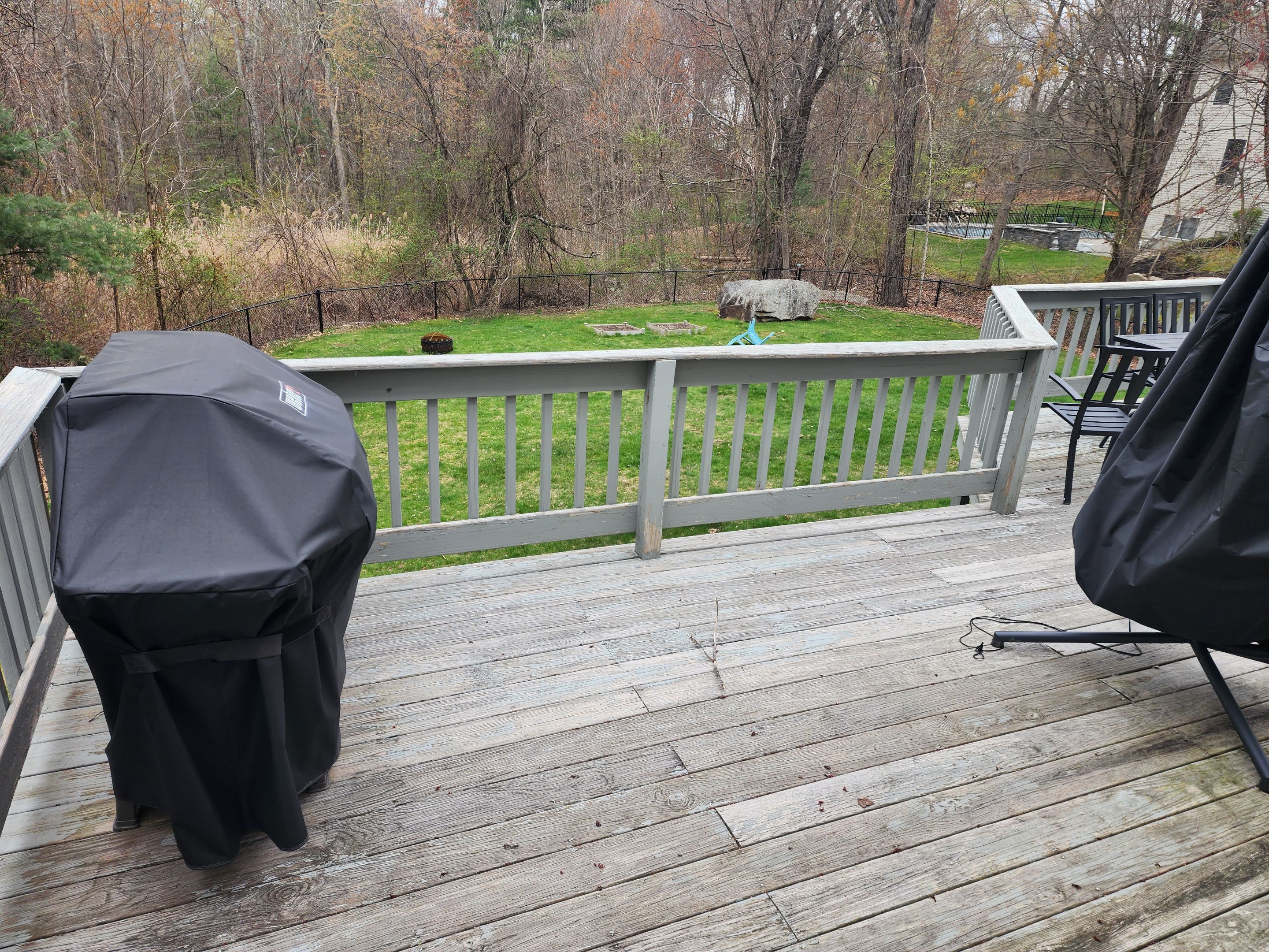 Deck refacing project in Framingham, MA by UBrothers Construction