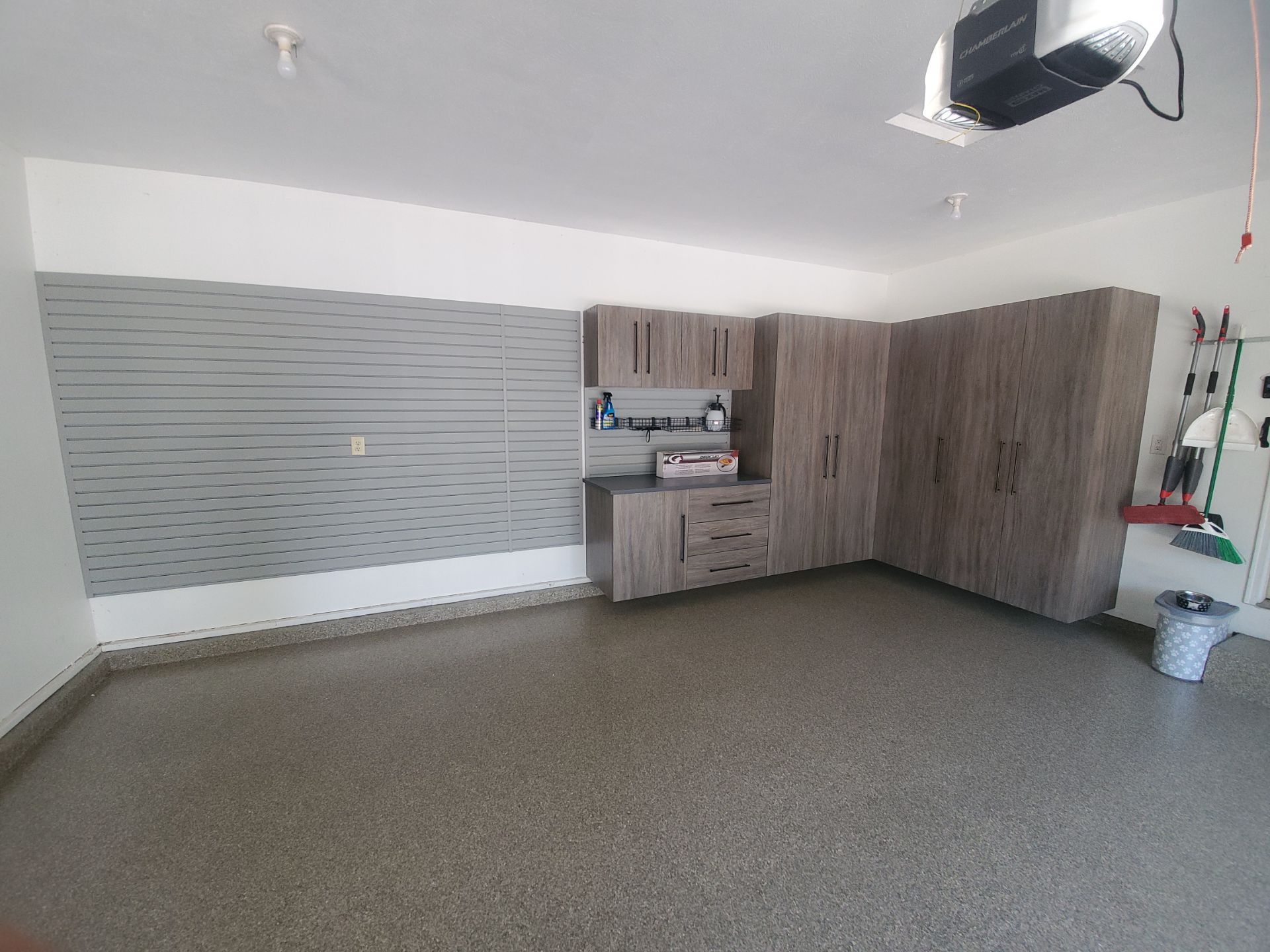 Garage Coating and Organization! by Innovative Spaces / Innovative Concrete Coatings