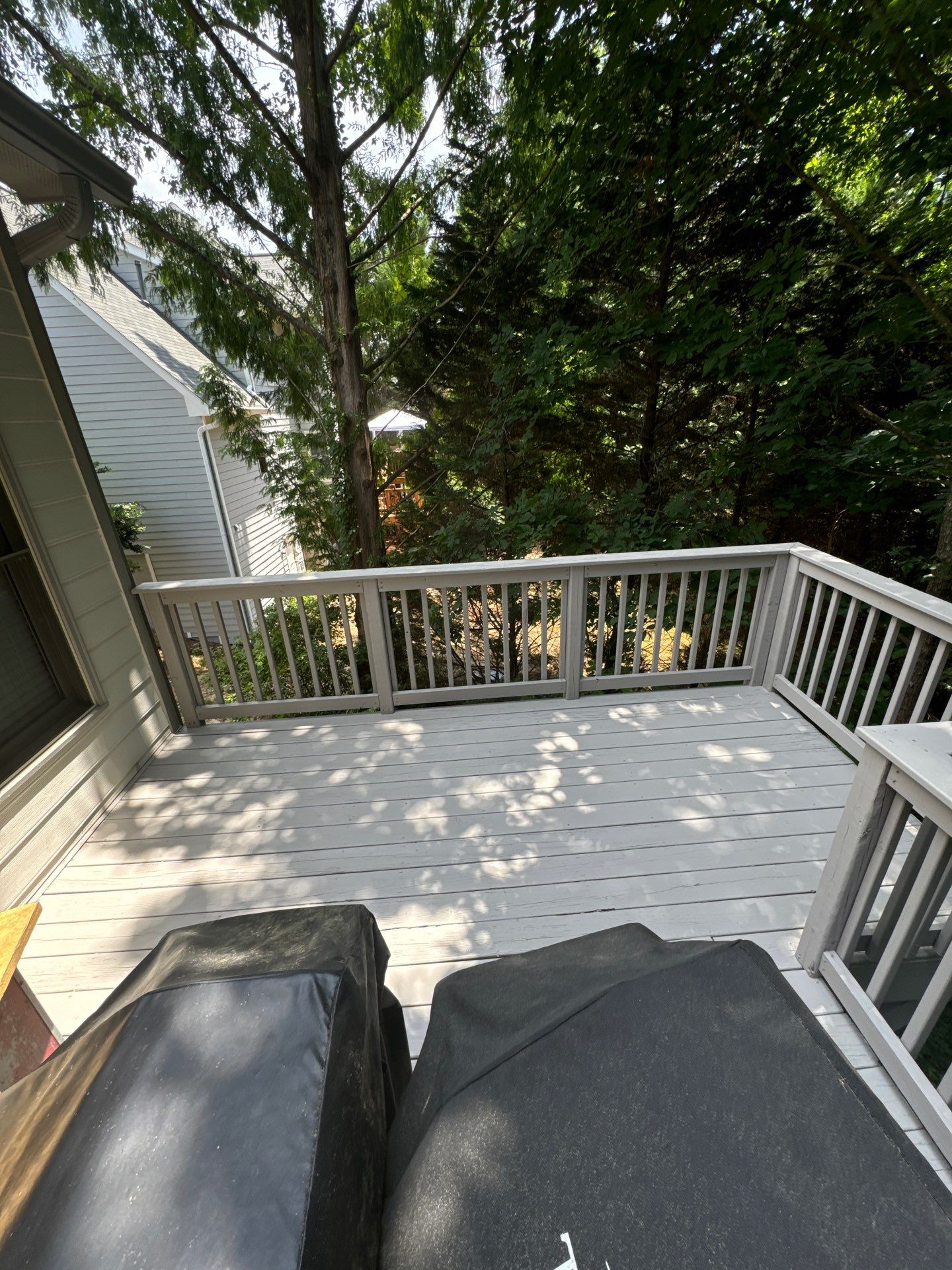 Deck Repair and Exterior Staining Project in Smyrna by Swift Home Renovations