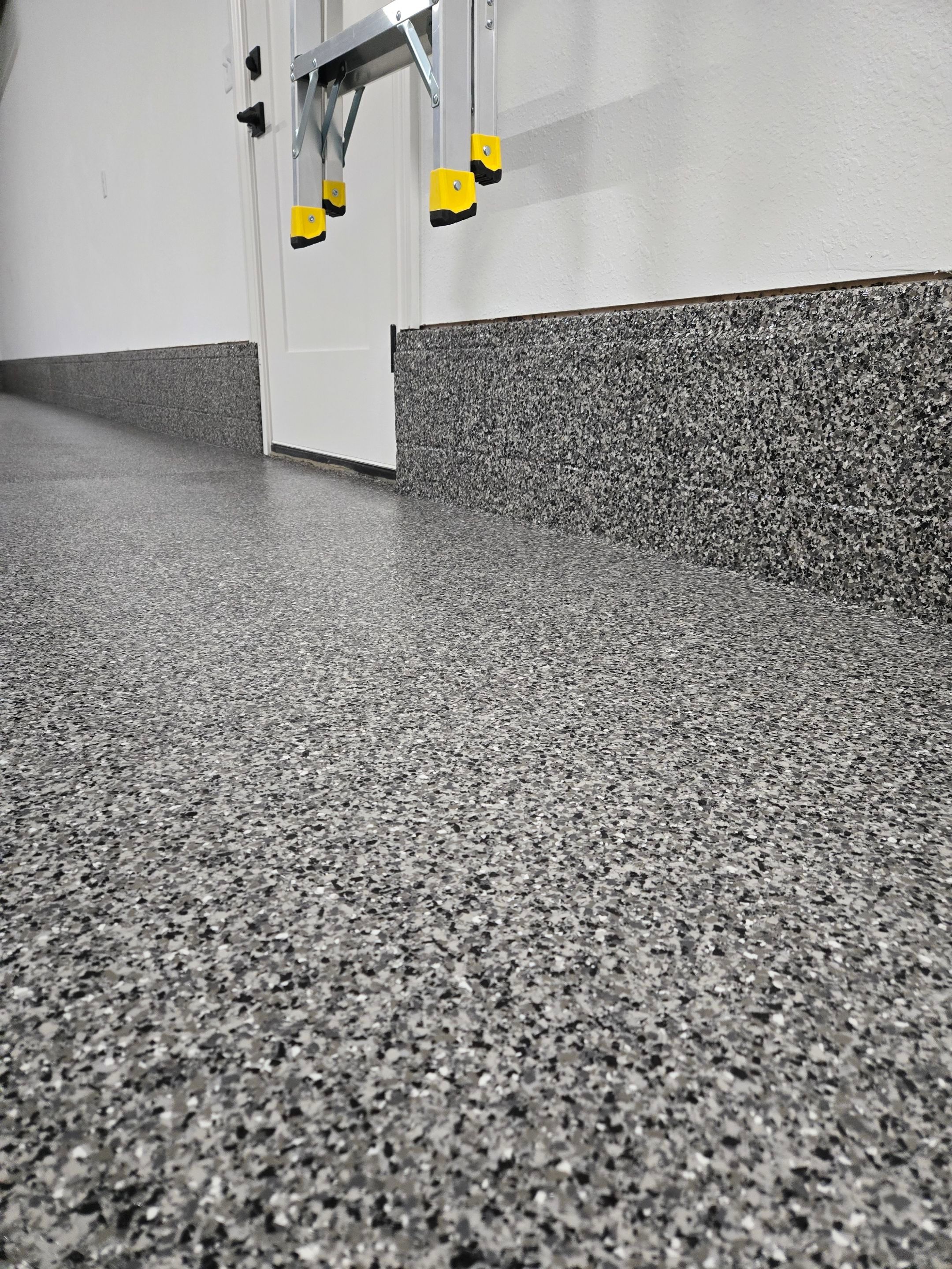 Large Garage in Midnight Fog - Canfield, OH by Alexander Concrete Coatings