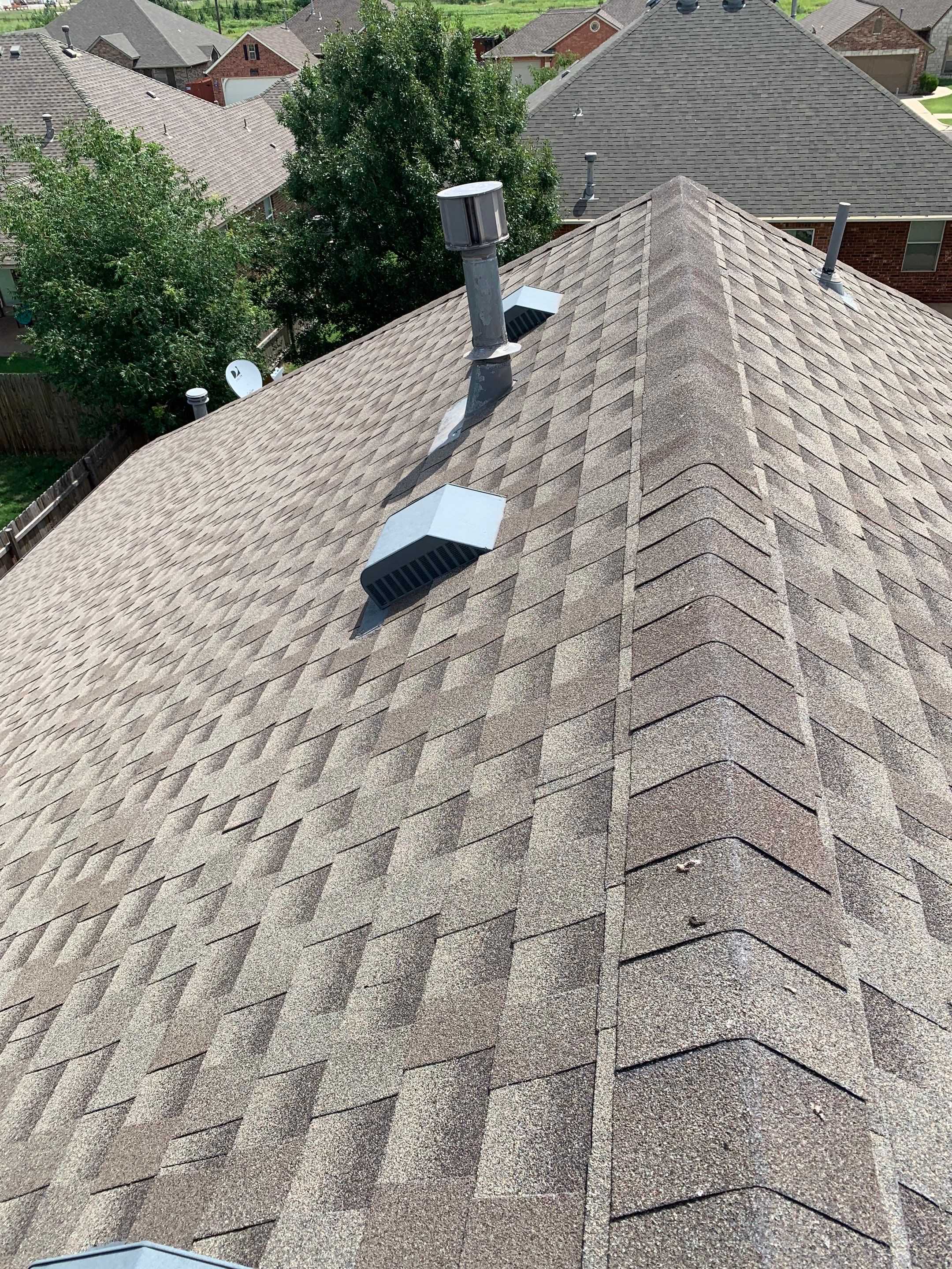 Reroof using GAF HDZ in Charcoal by Castillo Roofing