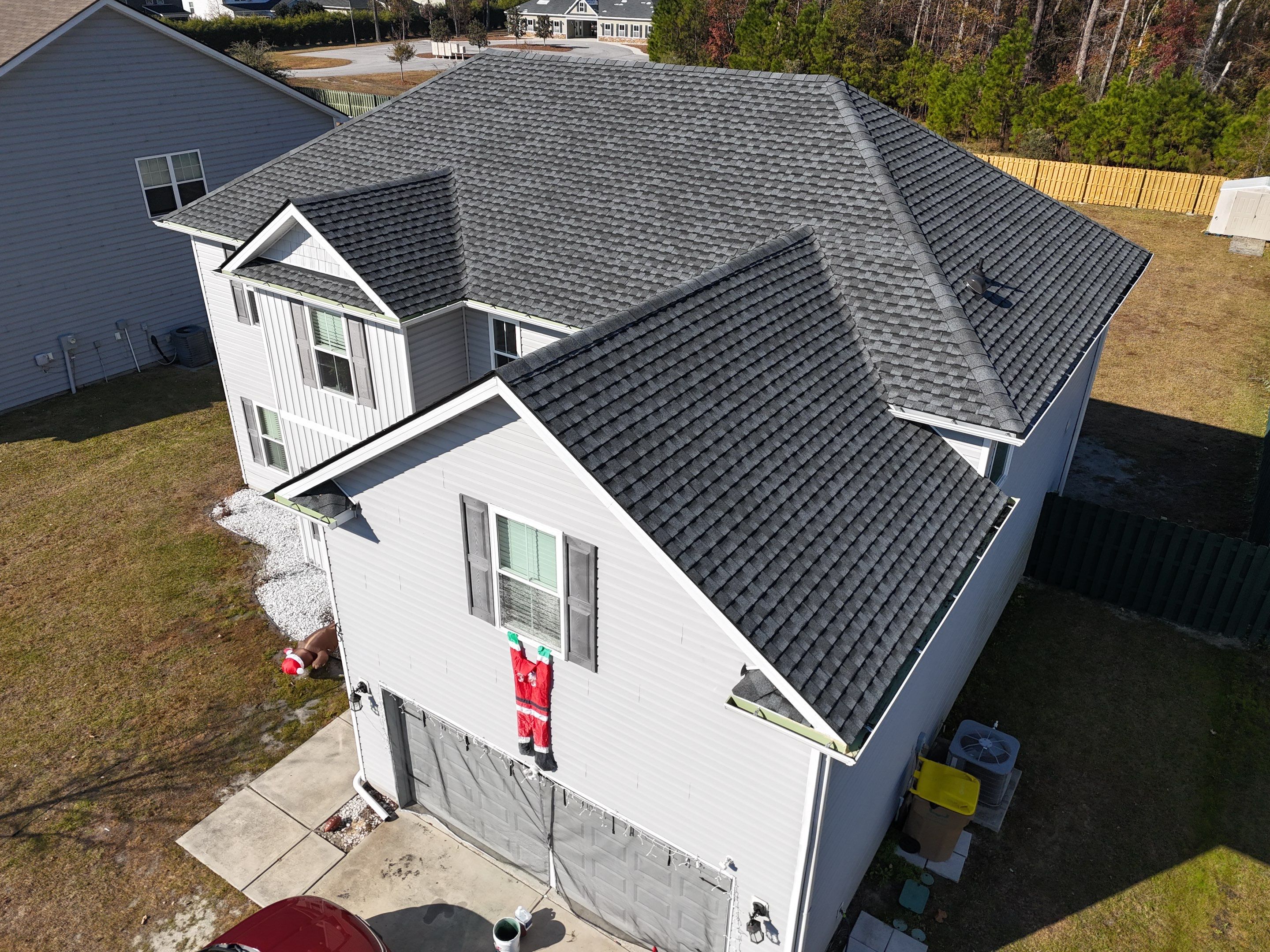 Storm Damage Full Roof Replacment using GAF Shingles by A Good Roofer Near Me