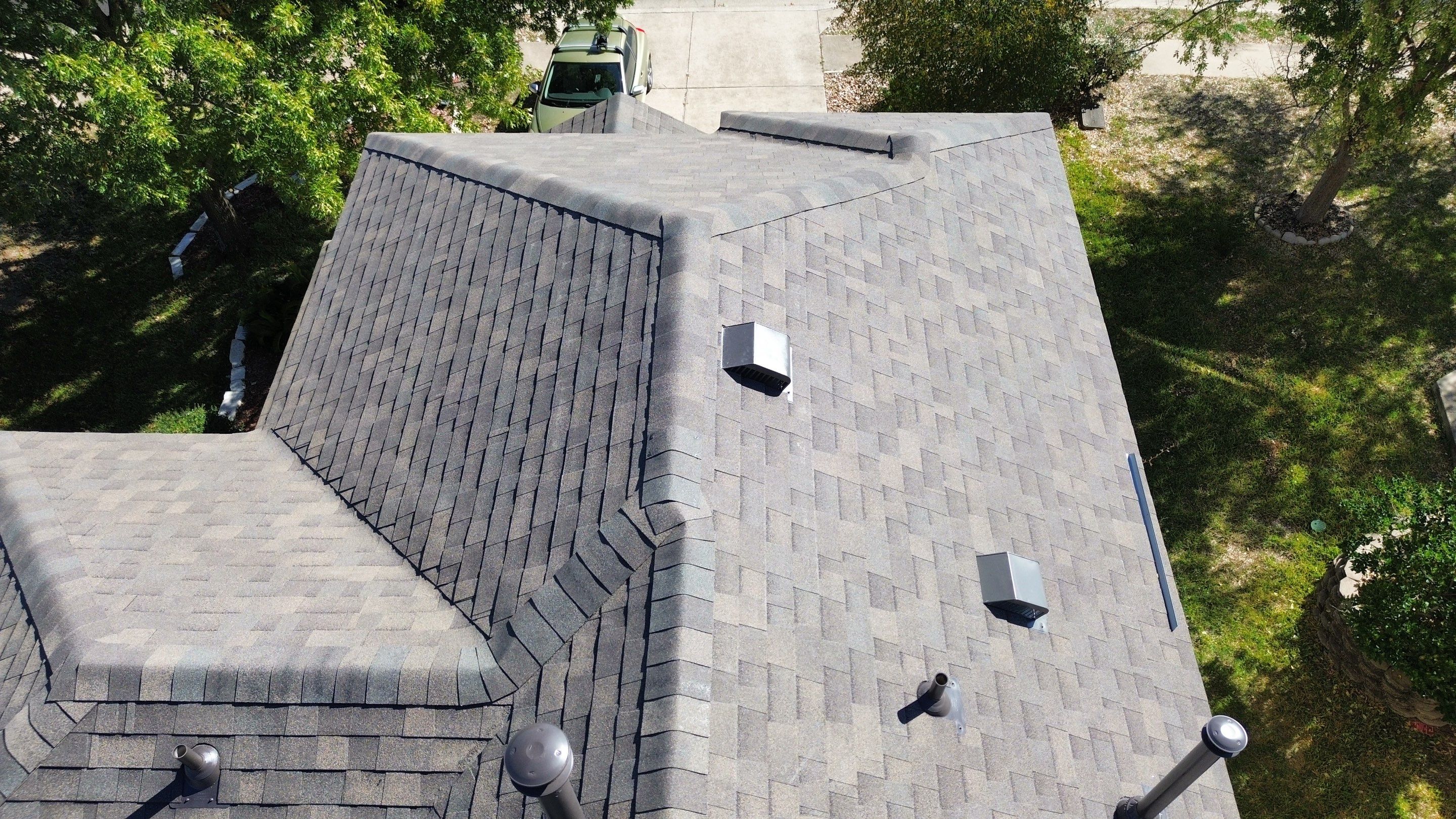 Malarkey Vista AR Weathered Wood Plus | Roof Replacement | Austin, TX by Kstylez Roofing & Construction