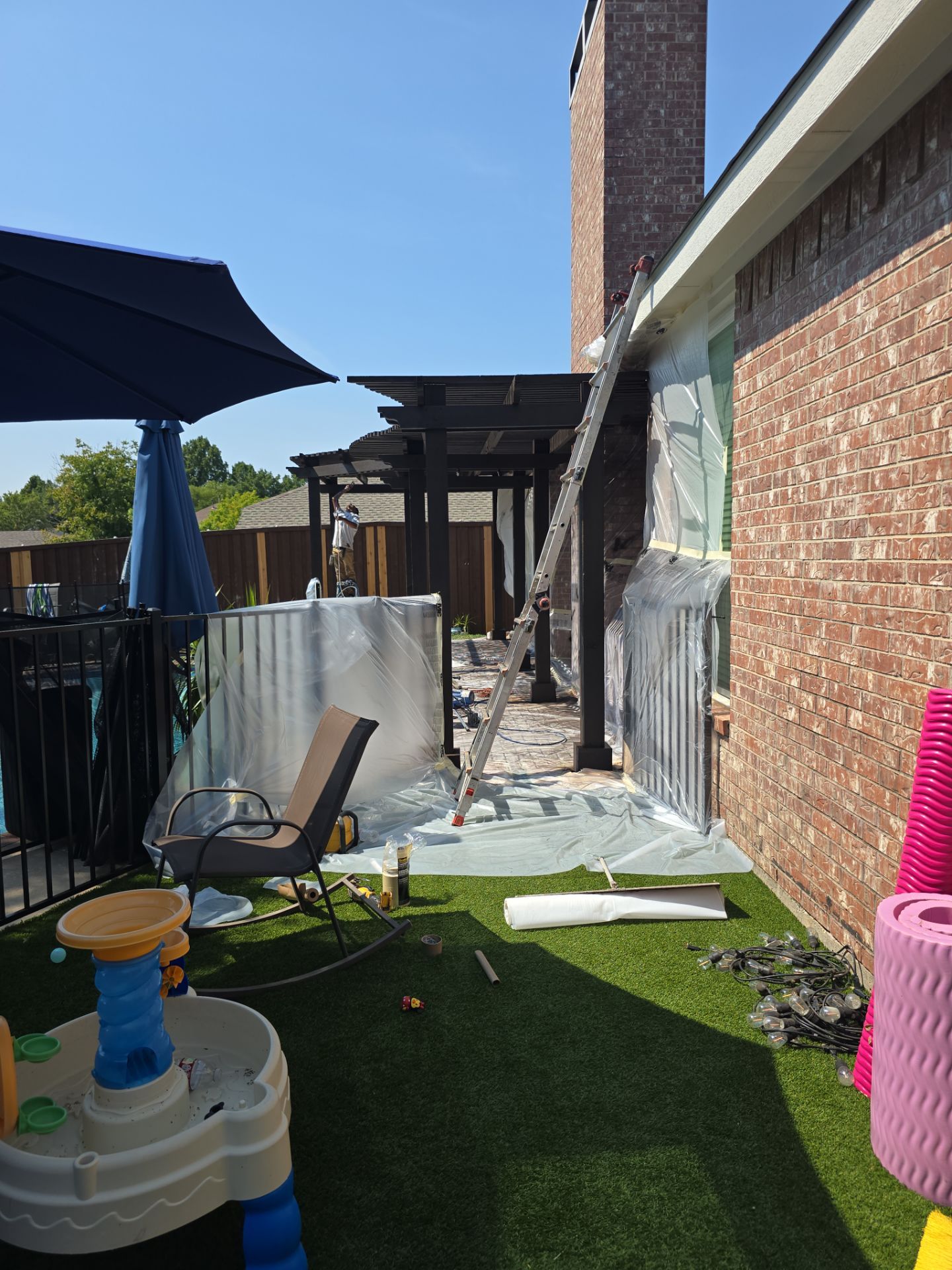 Dog Door Replacement by First Out Roofing 