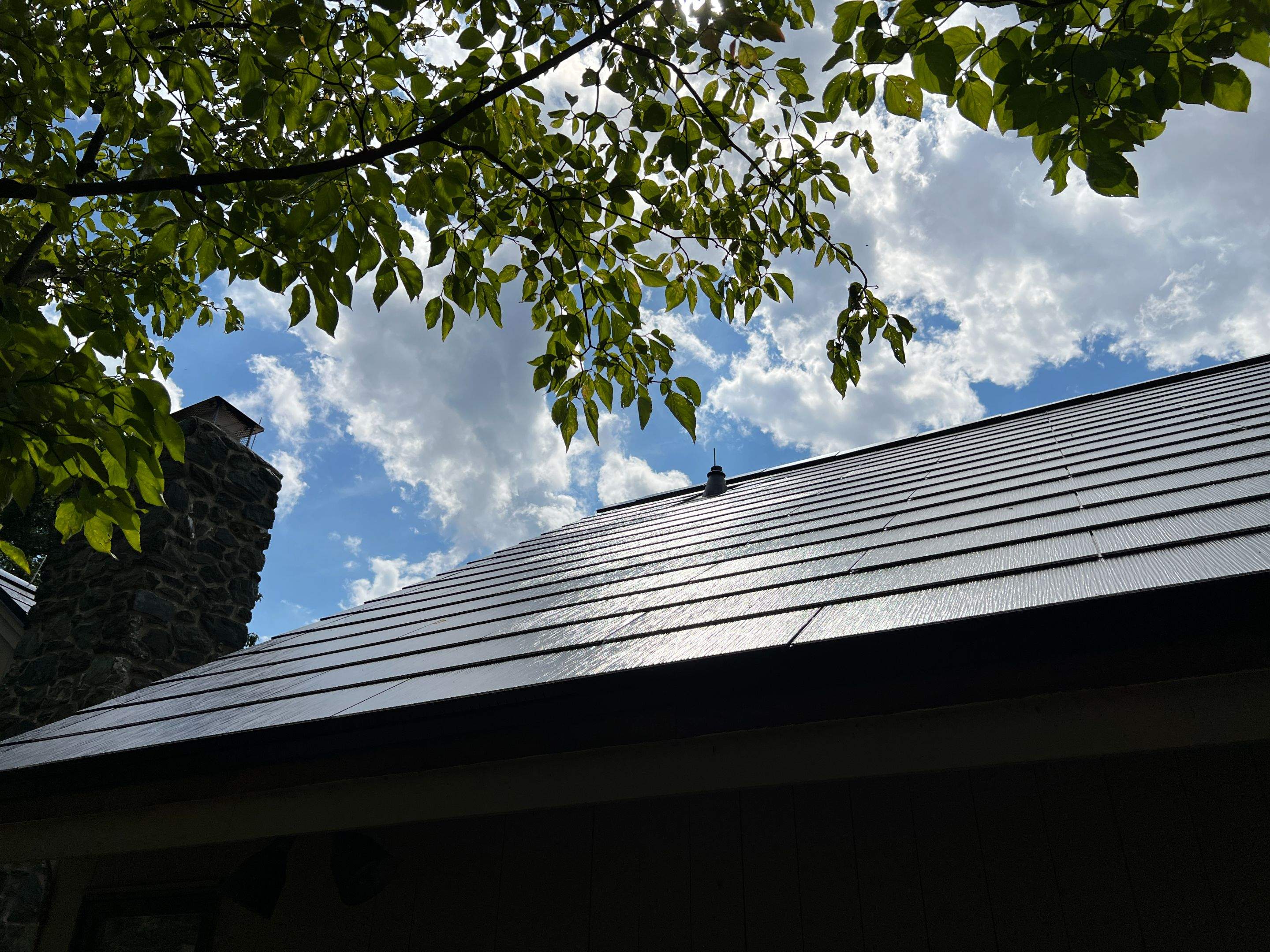 Tesla Solar Roof install Severn River by American Home Contractors