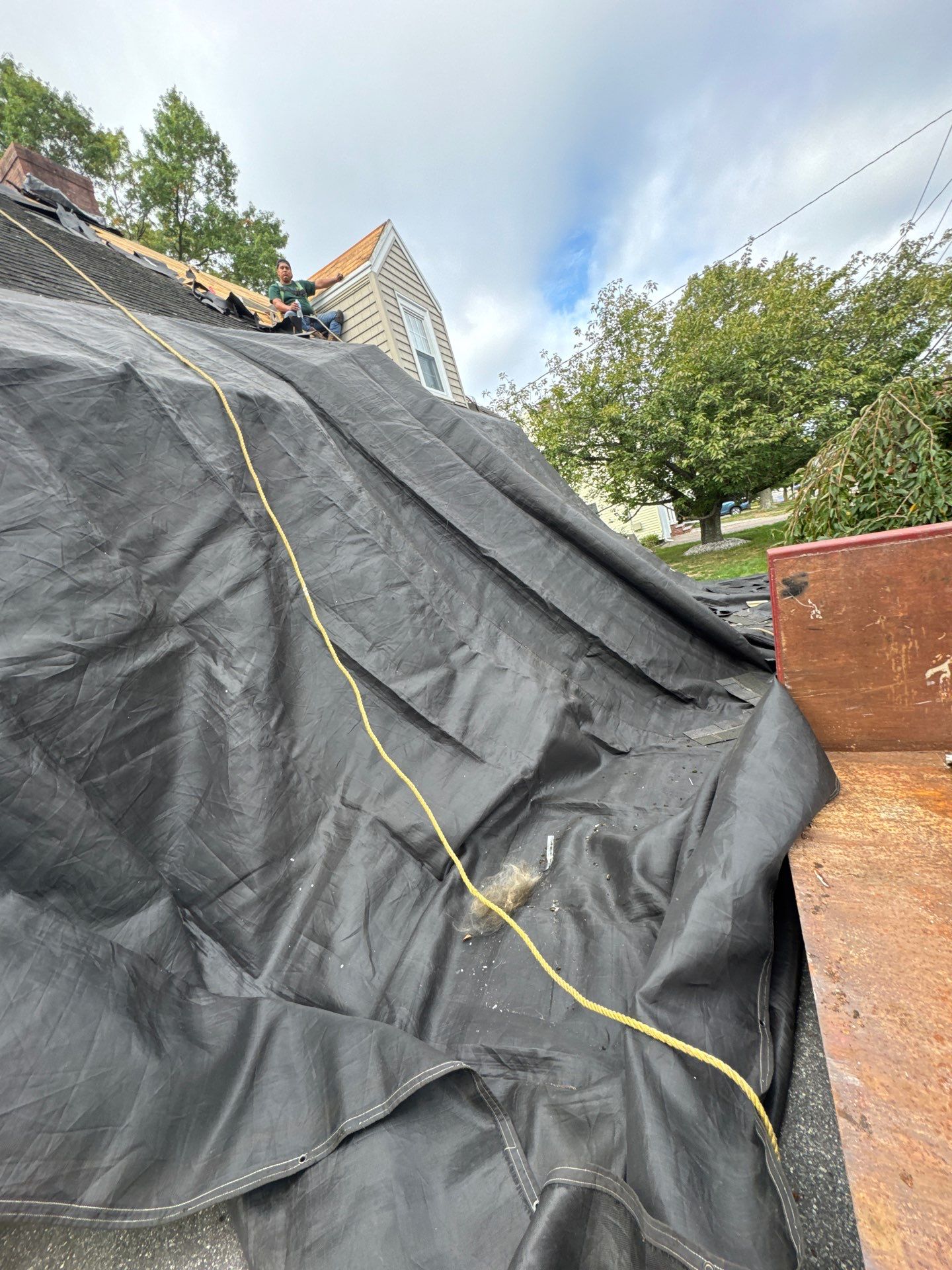 Front Roof Replacement & Roof Cleaning | Waltham, MA by Mighty Dog Roofing of Greater Middlesex County