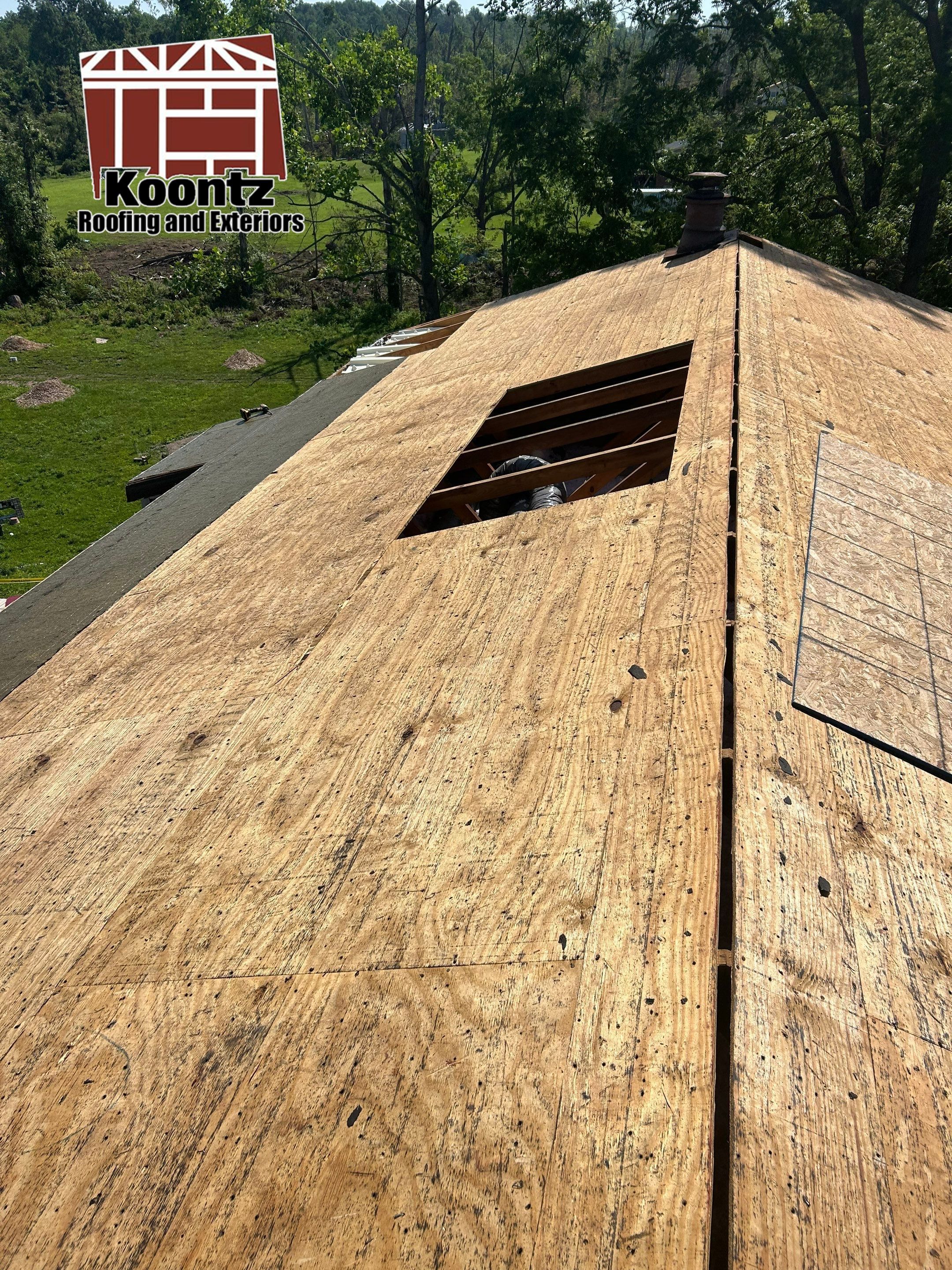 Roof & Exterior Installation by Koontz Construction