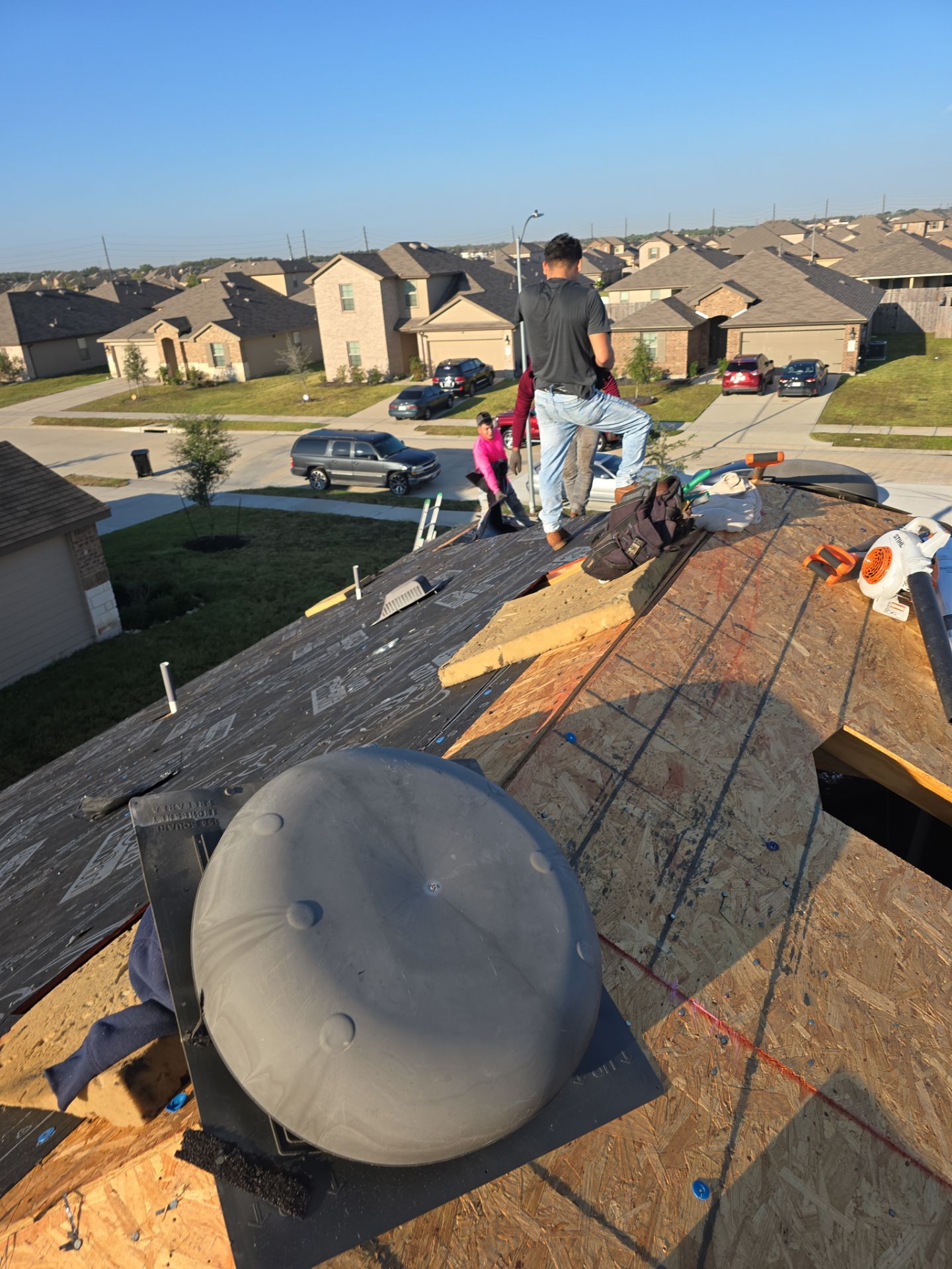 Roof Installation Rosenberg by Roof Repair Company
