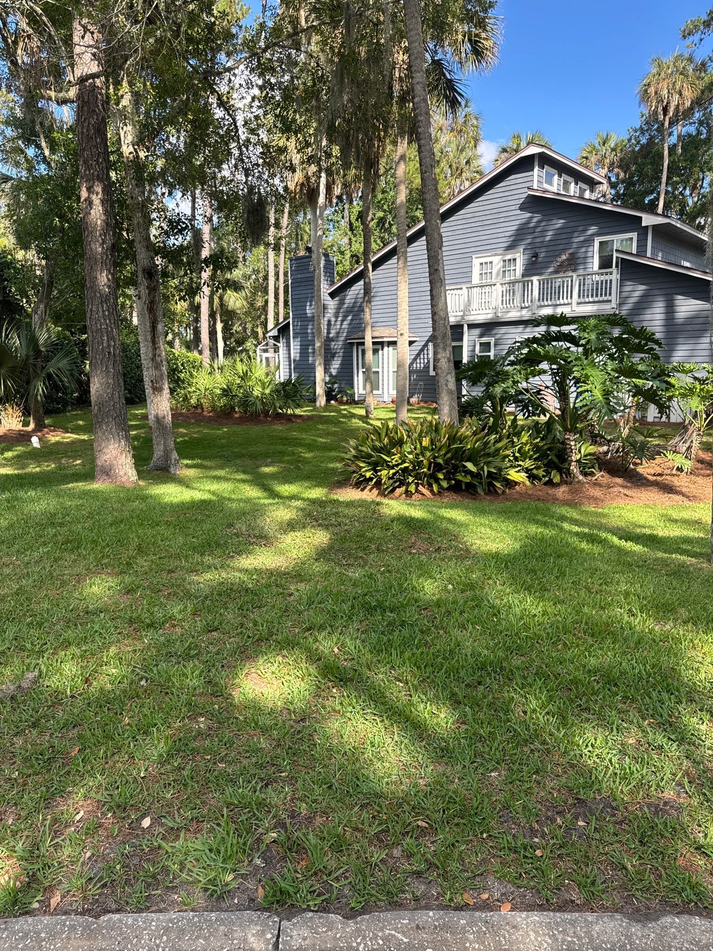 Residential | Pine Straw Install by ProGreen Services