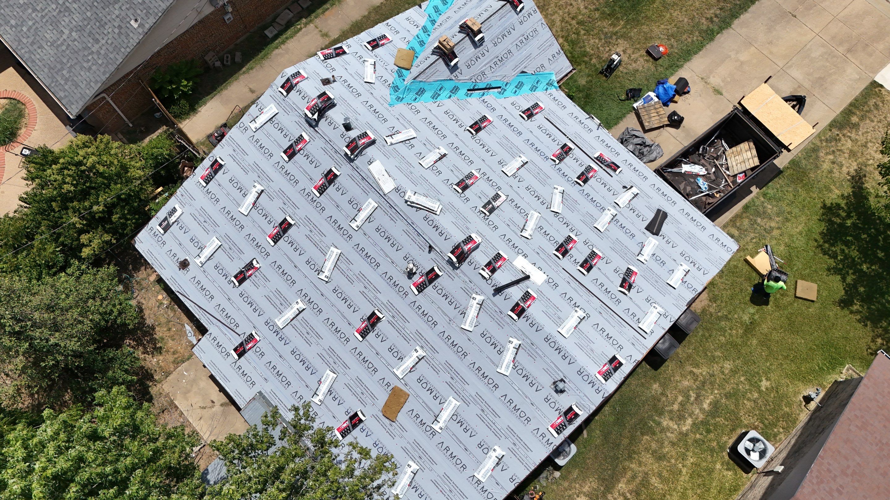 Cleburne Full Roof Replacement with Tamko Titan Rustic Slate Shingles by Armor Roofing | Exteriors