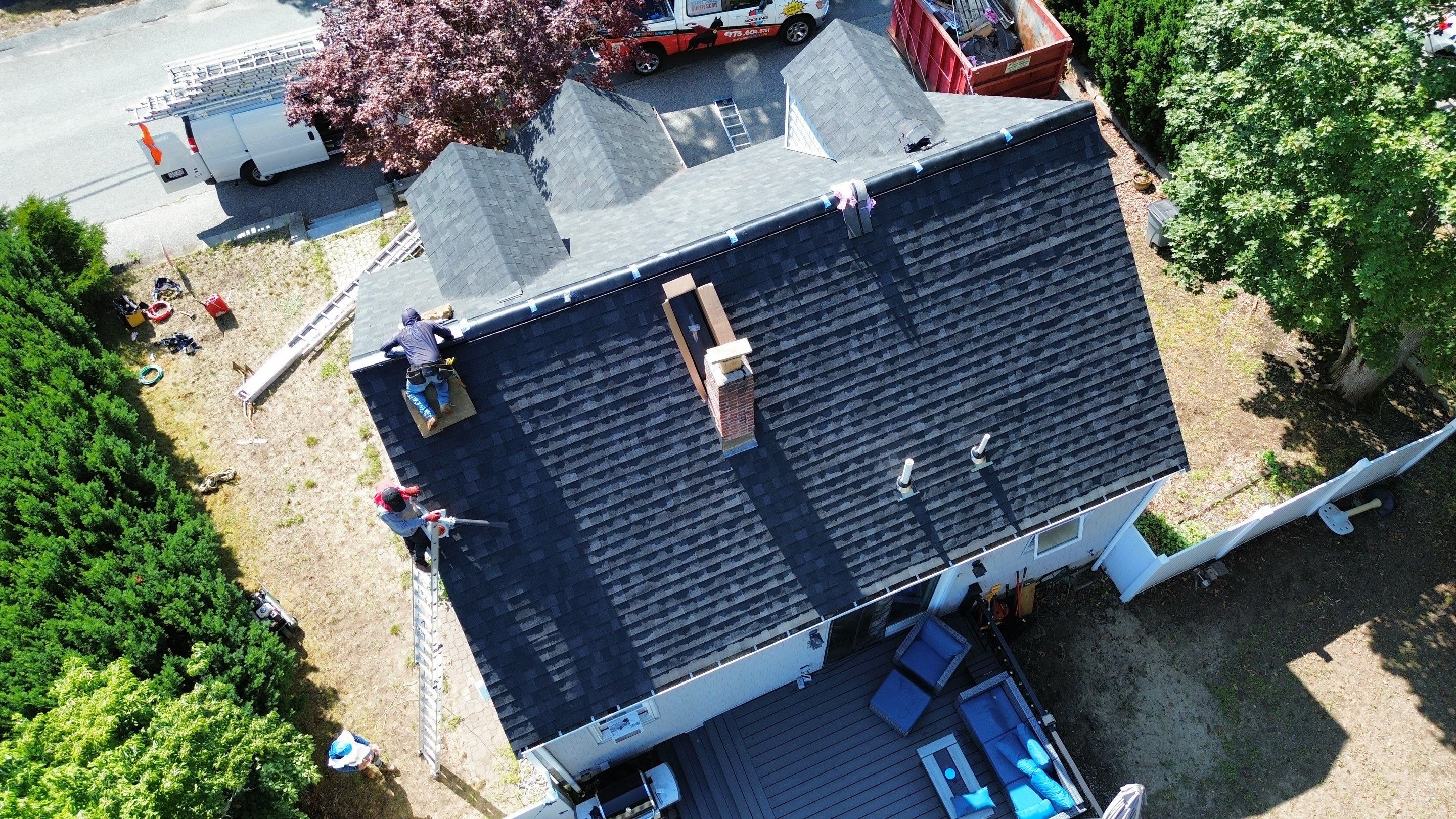 Full Roof Replacement with Platinum Warranty in Woburn, MA by Mighty Dog Roofing of Greater Middlesex County