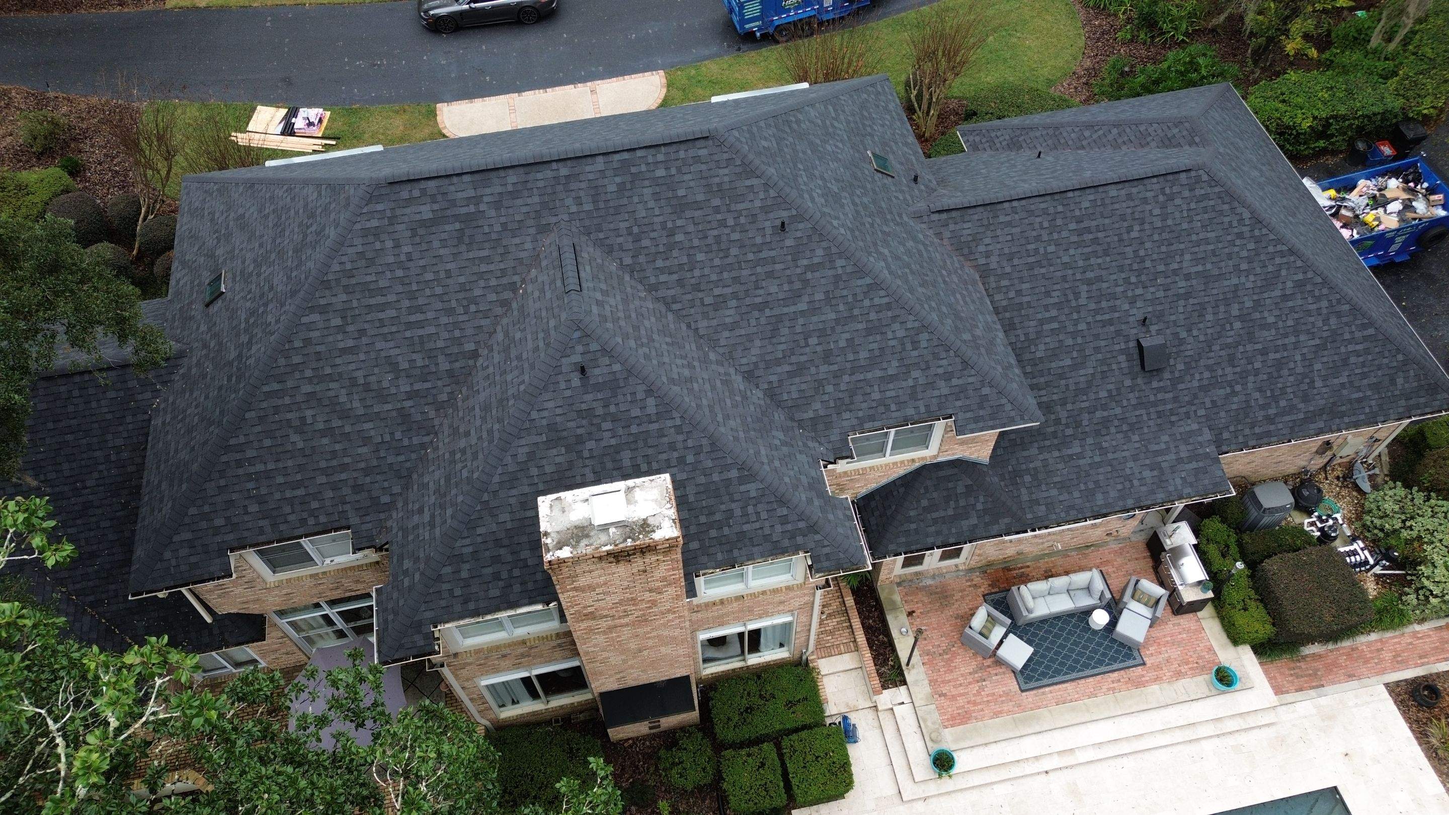 Large 60 sq reroof in Gainesville, FL by Brehm Roofing