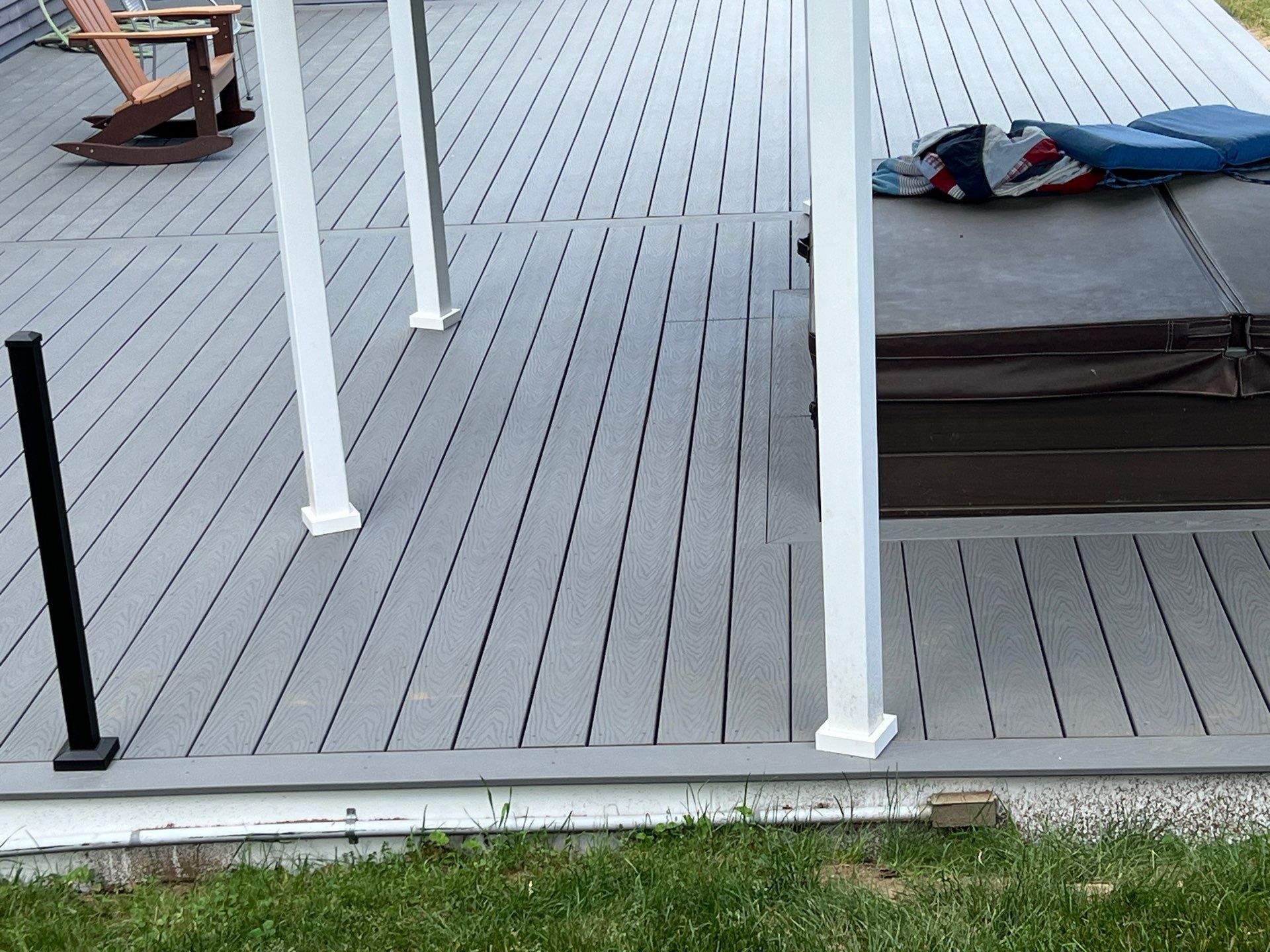 Deck Repair using Trex Select Decking by Chagnon Building & Remodeling LLC