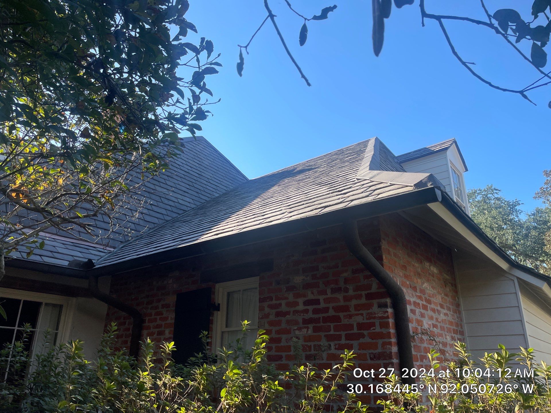 Slate Install on an A Hays Town Home by Ahm Construction LLC