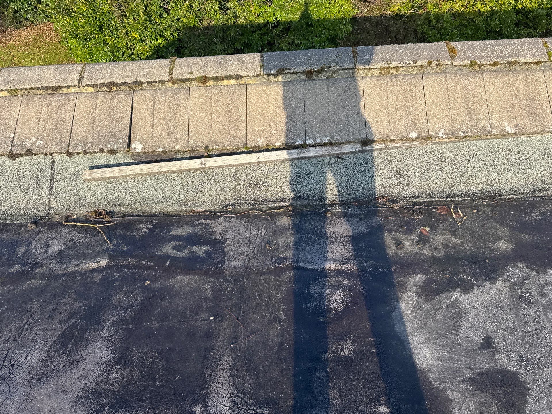 Care Home Roof and Walk Ways clean by Ges Exterior Cleaning ltd