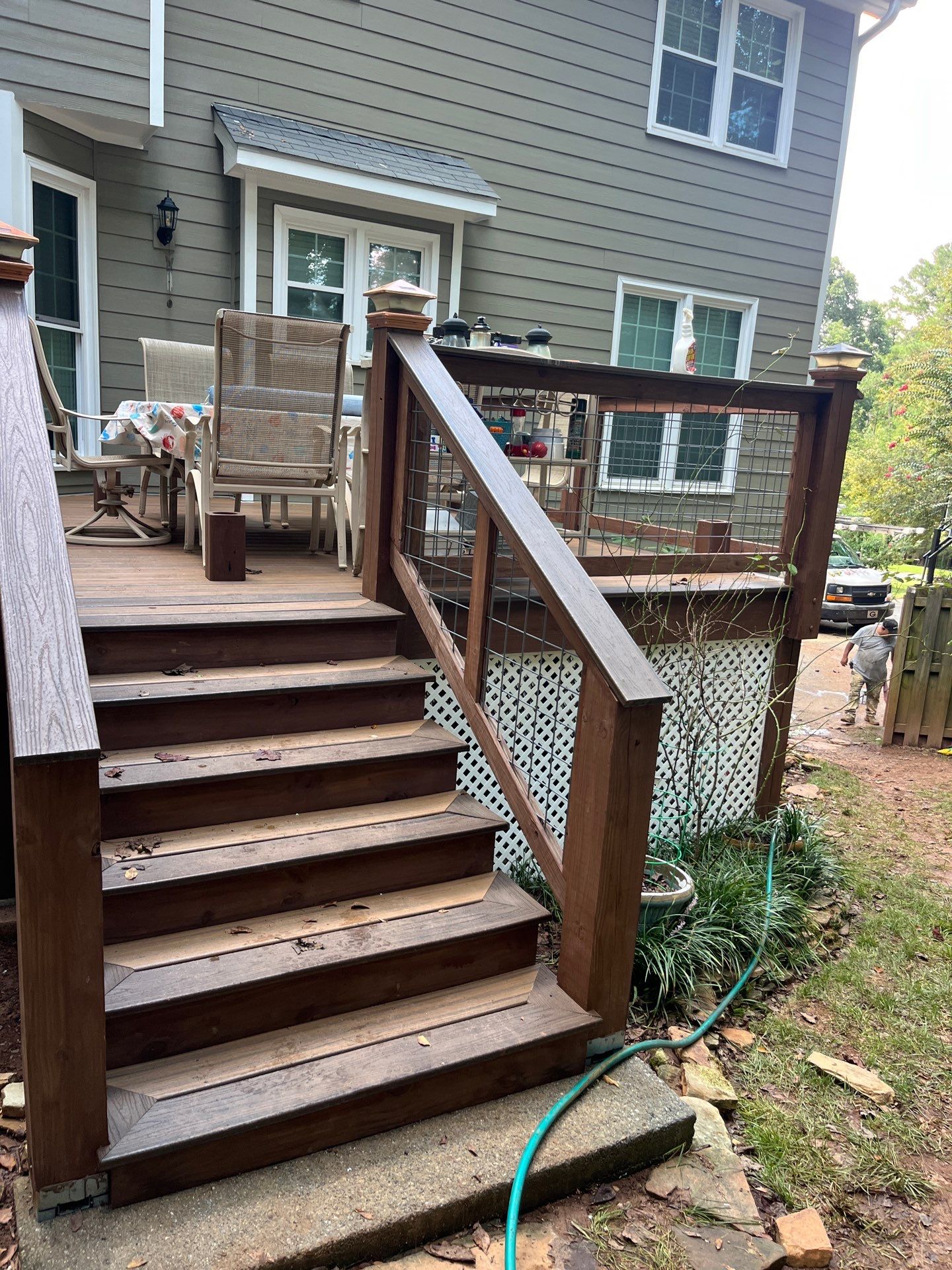 Siding, Rotten Wood, and Lattice Replacement with Exterior Painting by Nelson Exteriors 