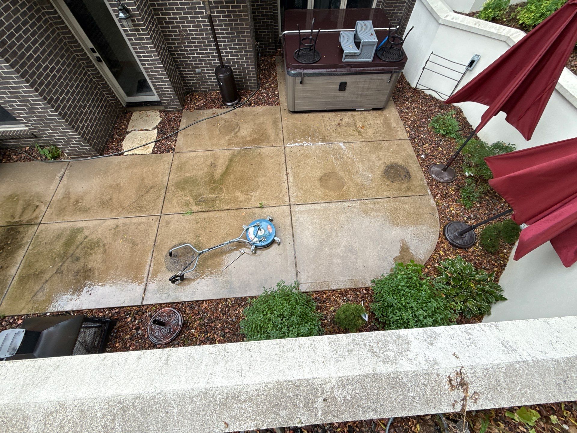 Driveway and Patio Clean by Shulla Exterior Cleaning