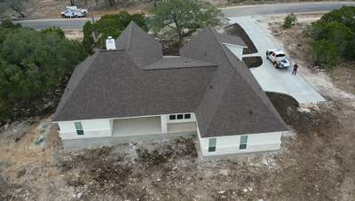 New Home Construction using Owens Corning 30 year Architectural Shingles