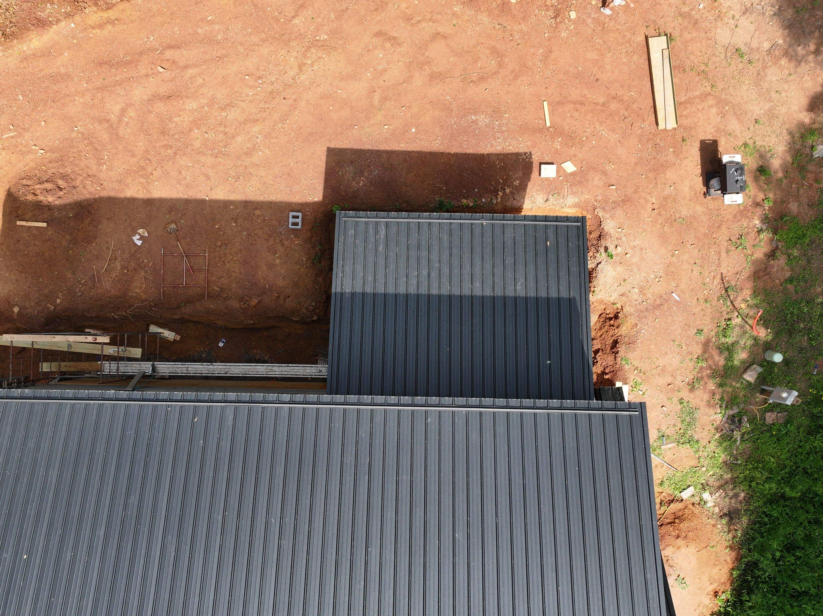 Textured Black AG Panel by Omnia Roofing