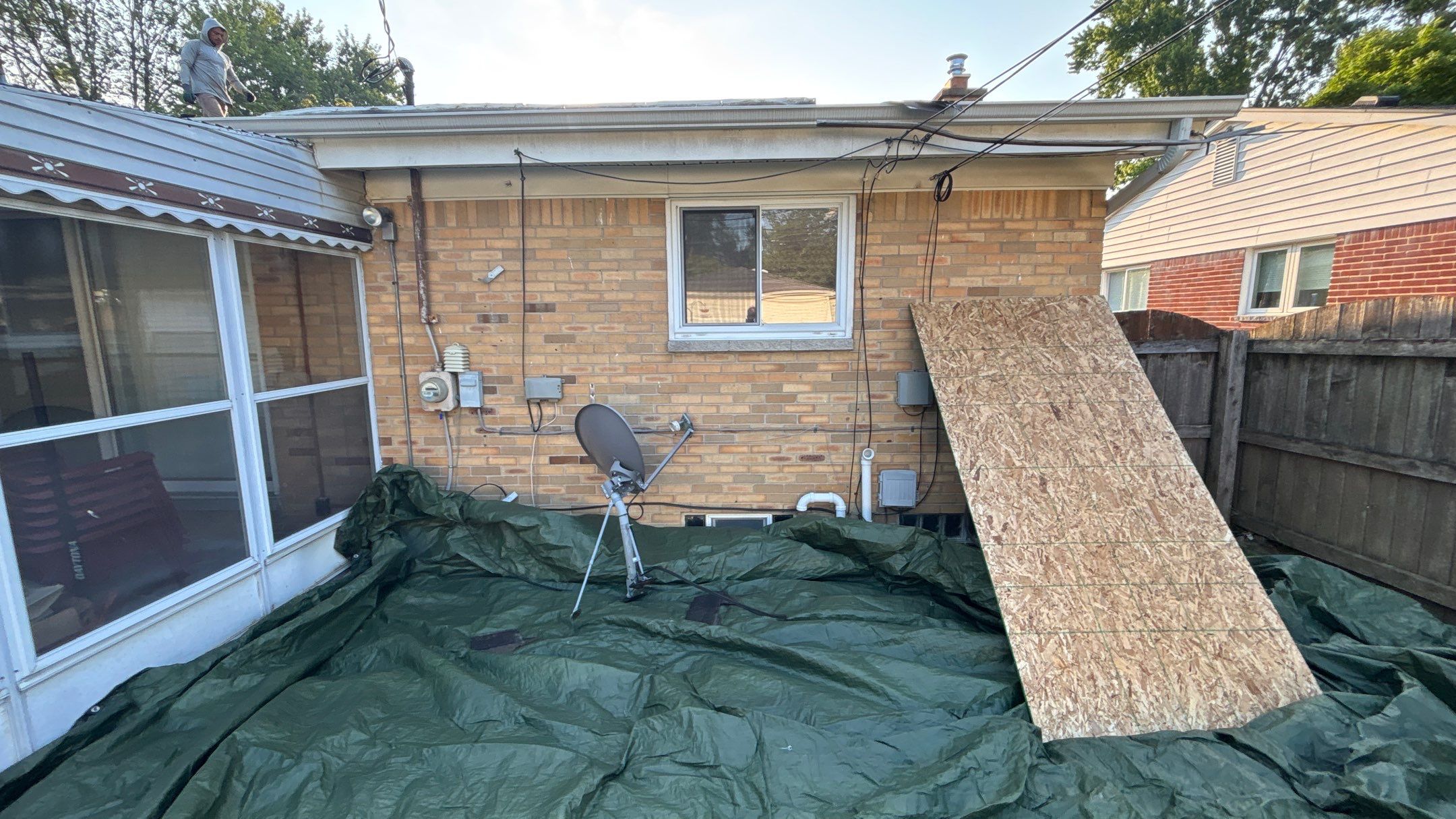 Roof Replacement using Owens Corning Driftwood by 180 Contractors