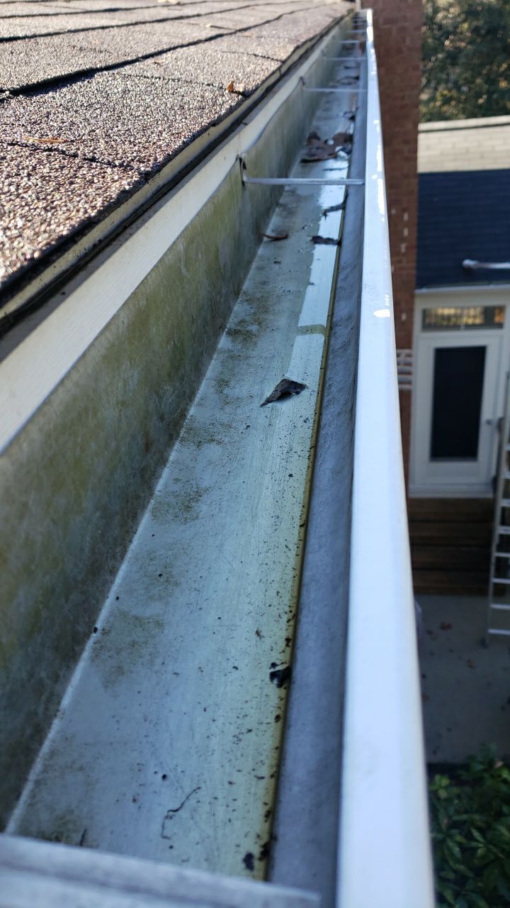 Gutter Cleaning and House wash by G&H Home Tech Pros LLC