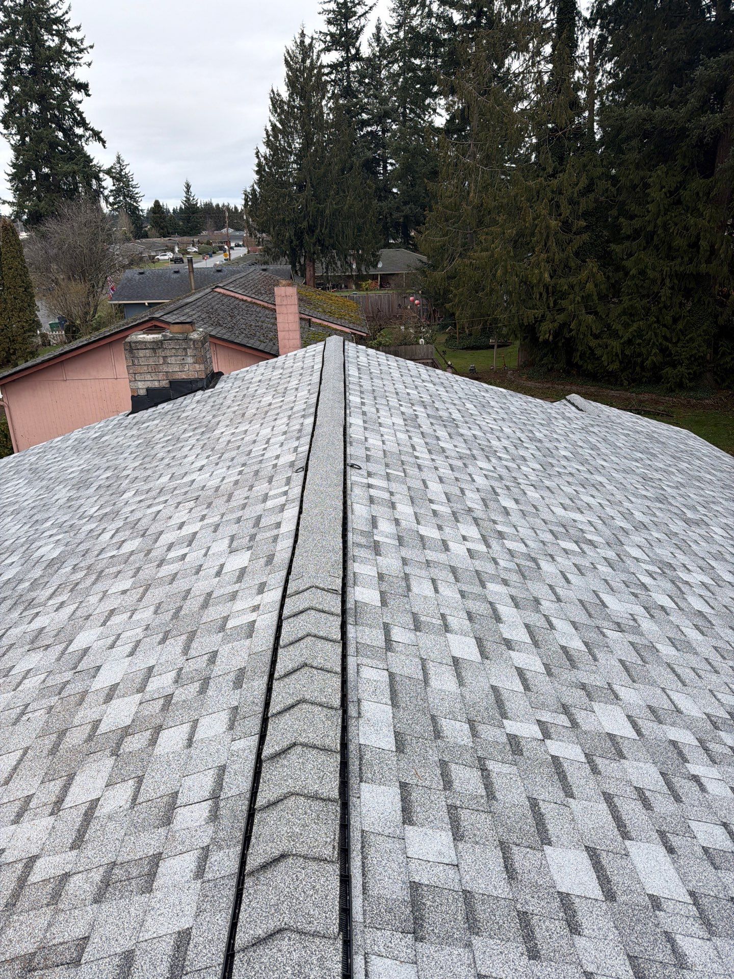 Residential Roofing Installation using GAF HDZ Shingles by Roofing Formula LLC