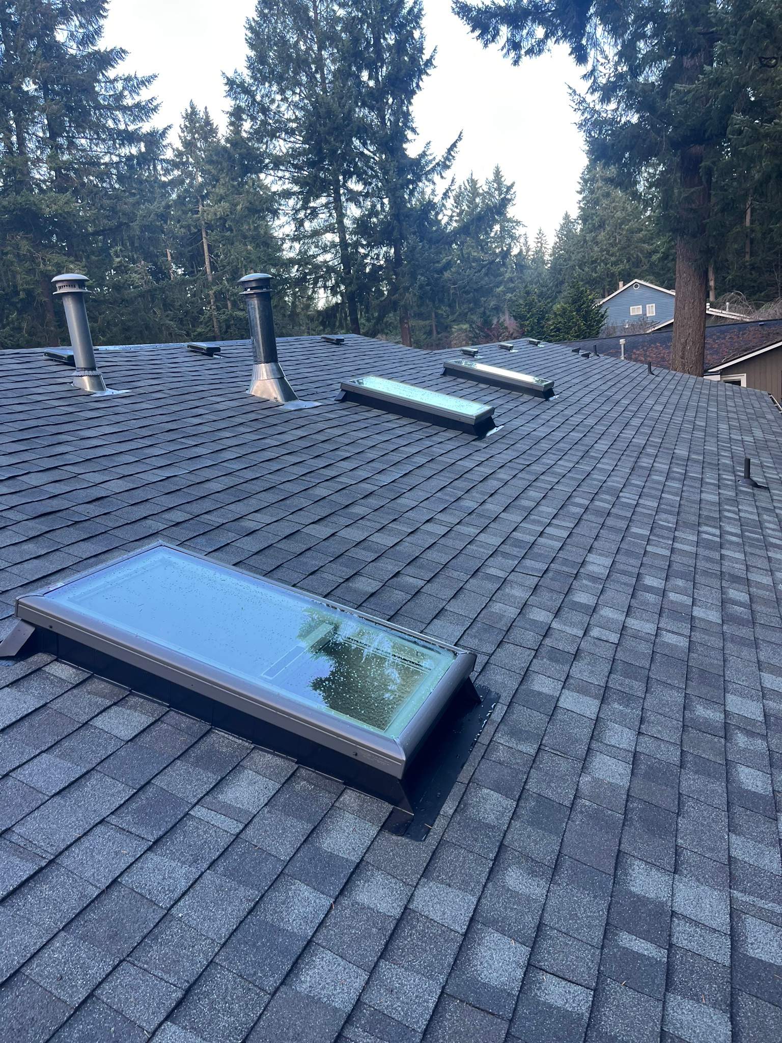 Residential Roof Replacement in Gig Harbor, WA by Hanley Construction