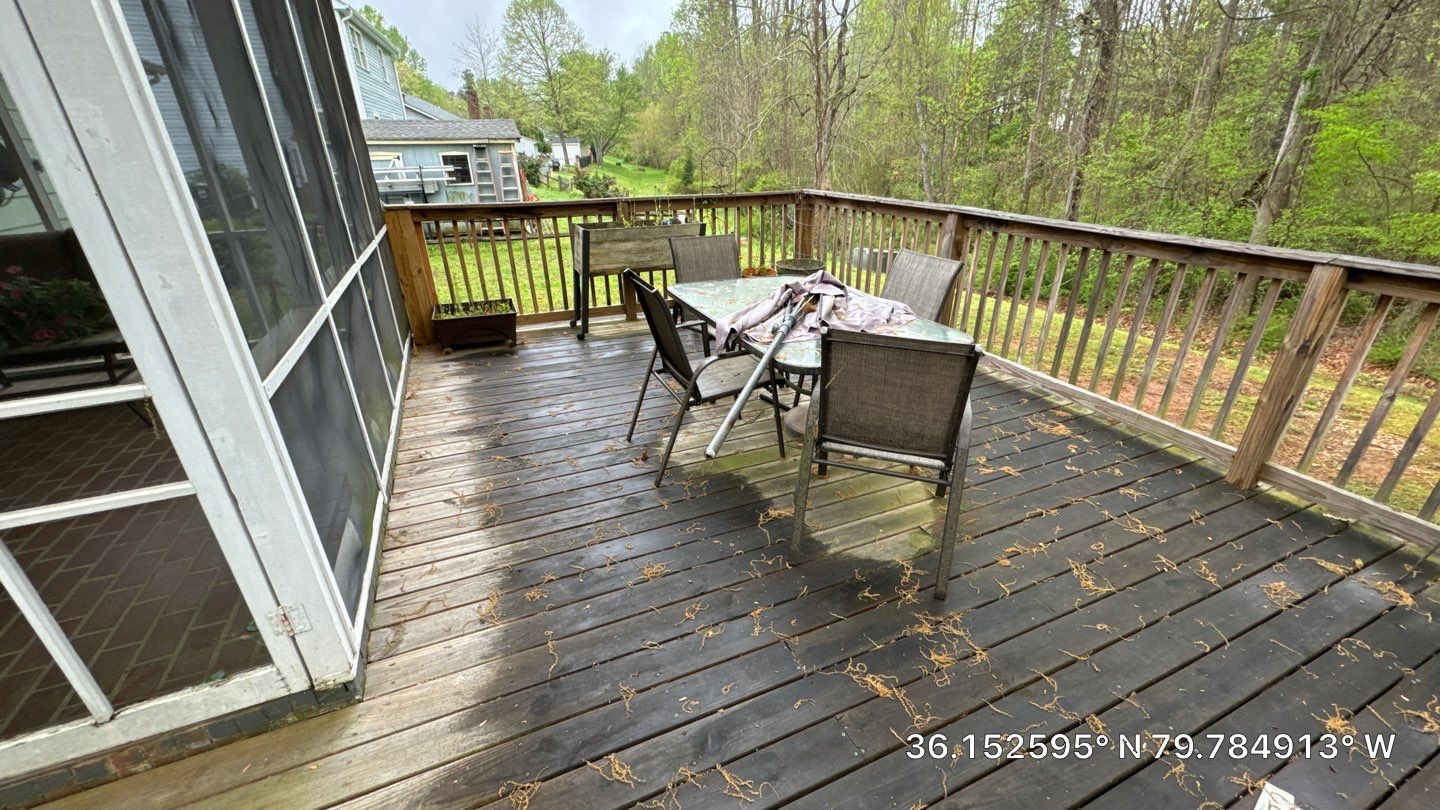 Weathered Deck using Wood Sealant by DuraSeal