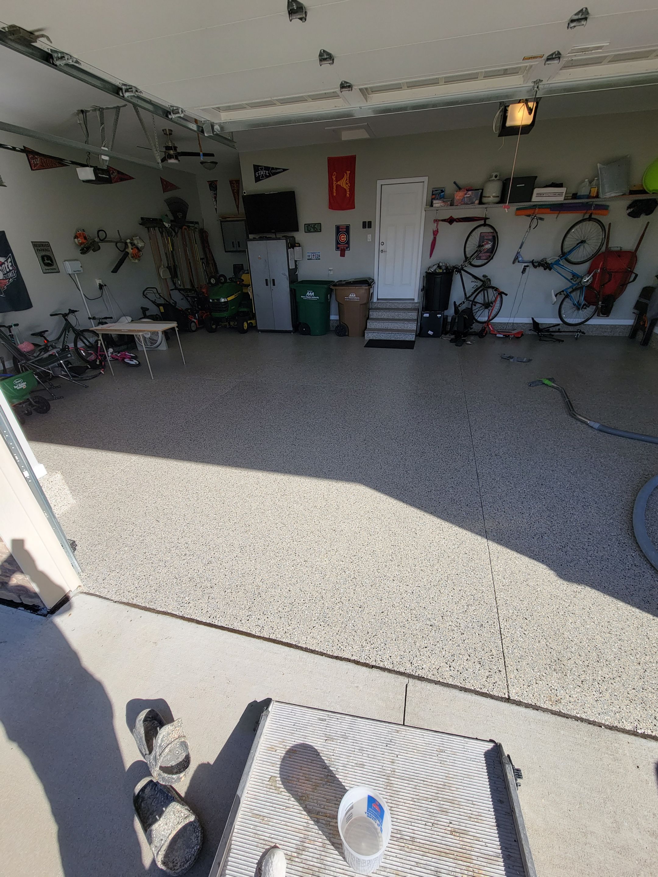 Grimes, IA Transformation: Professional Grade Garage Floor Coating by Revival Concrete Coatings