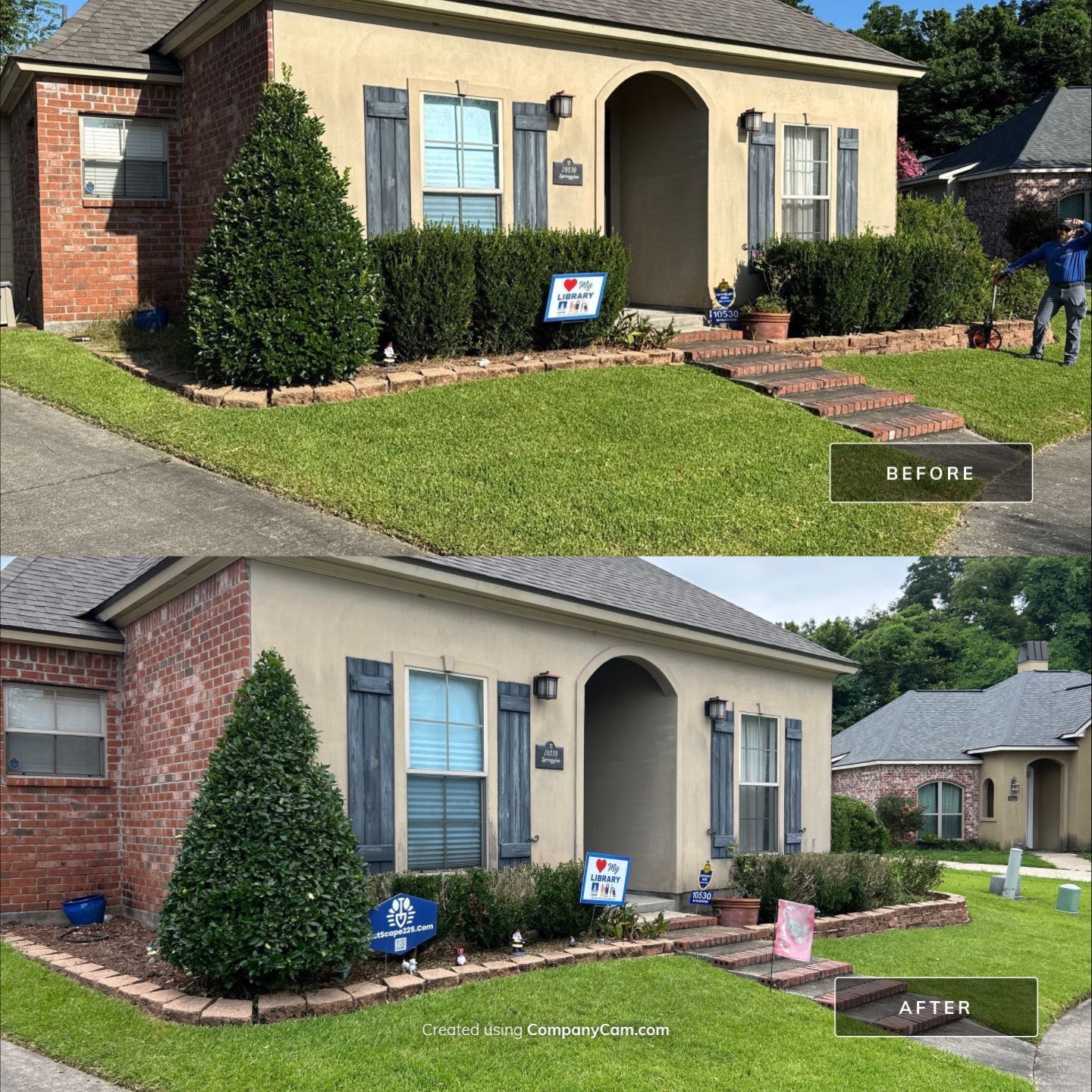 LANDSCAPE SERVICES: LANDSCAPE CLEANUP by CutScape, LLC.