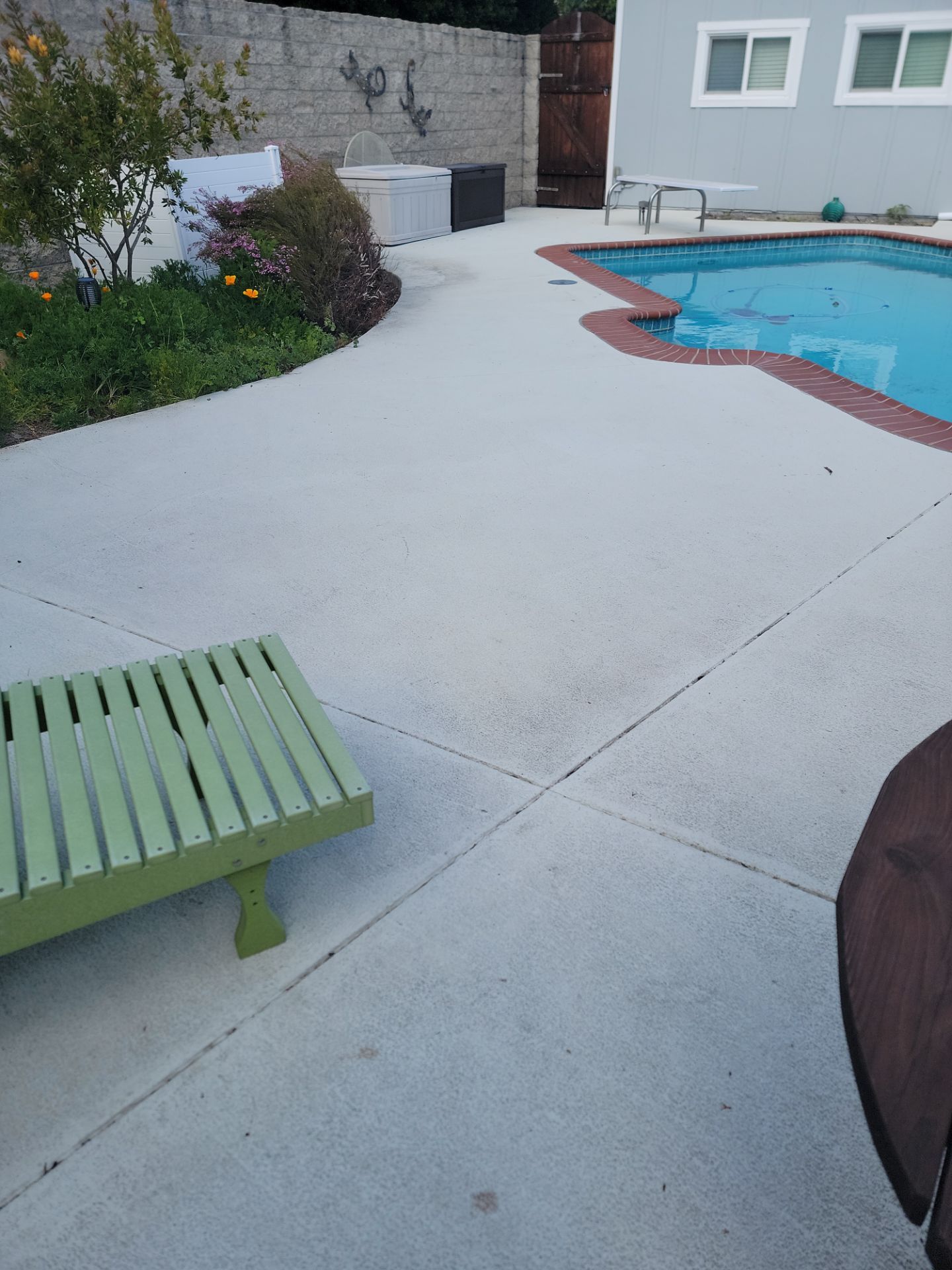 Custom Penntek Mount Everest Coating for Atascadero Pool Deck by MGP Coatings