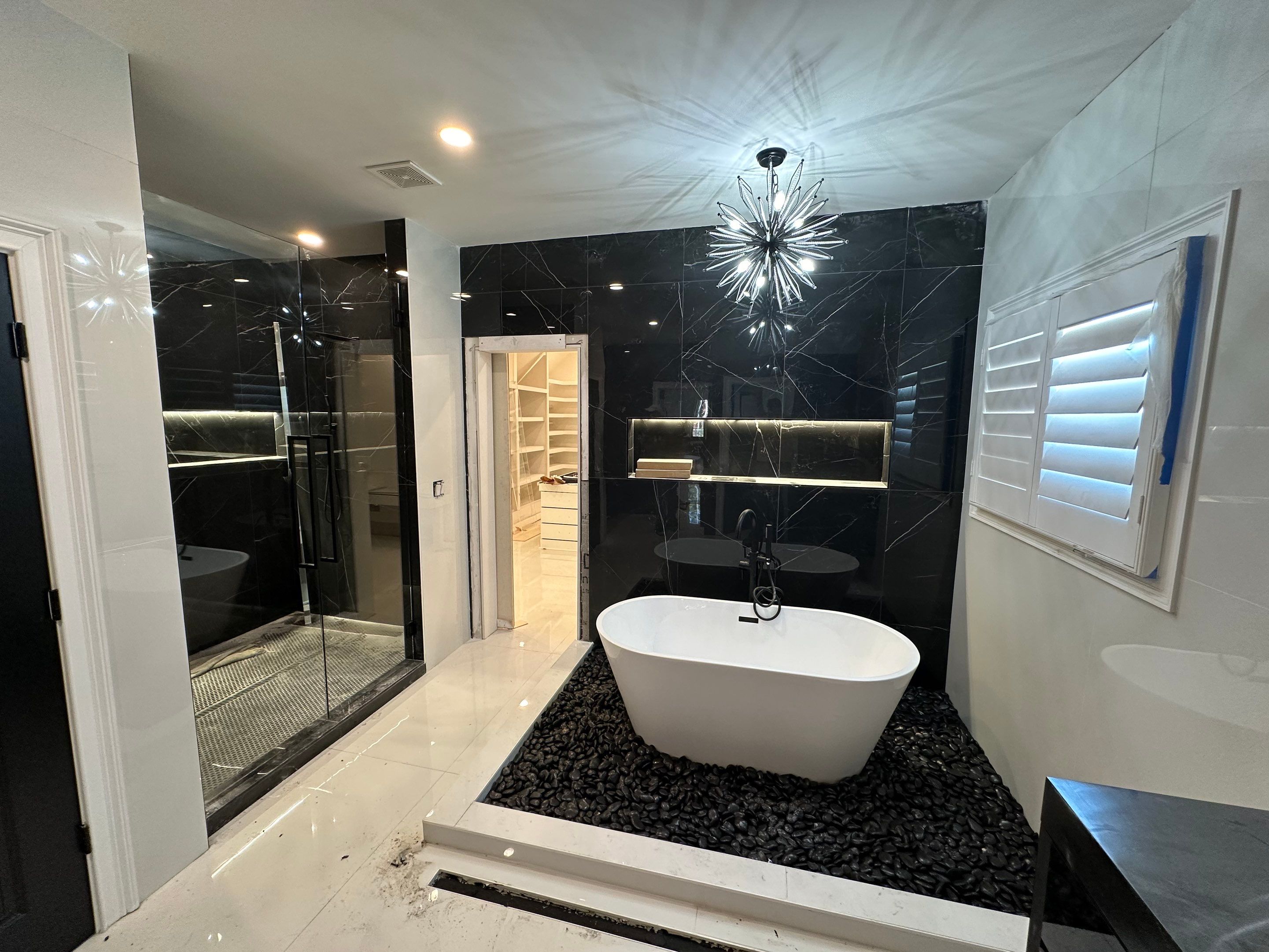 Finished Tiled Bathrooms by Next Step Contracting