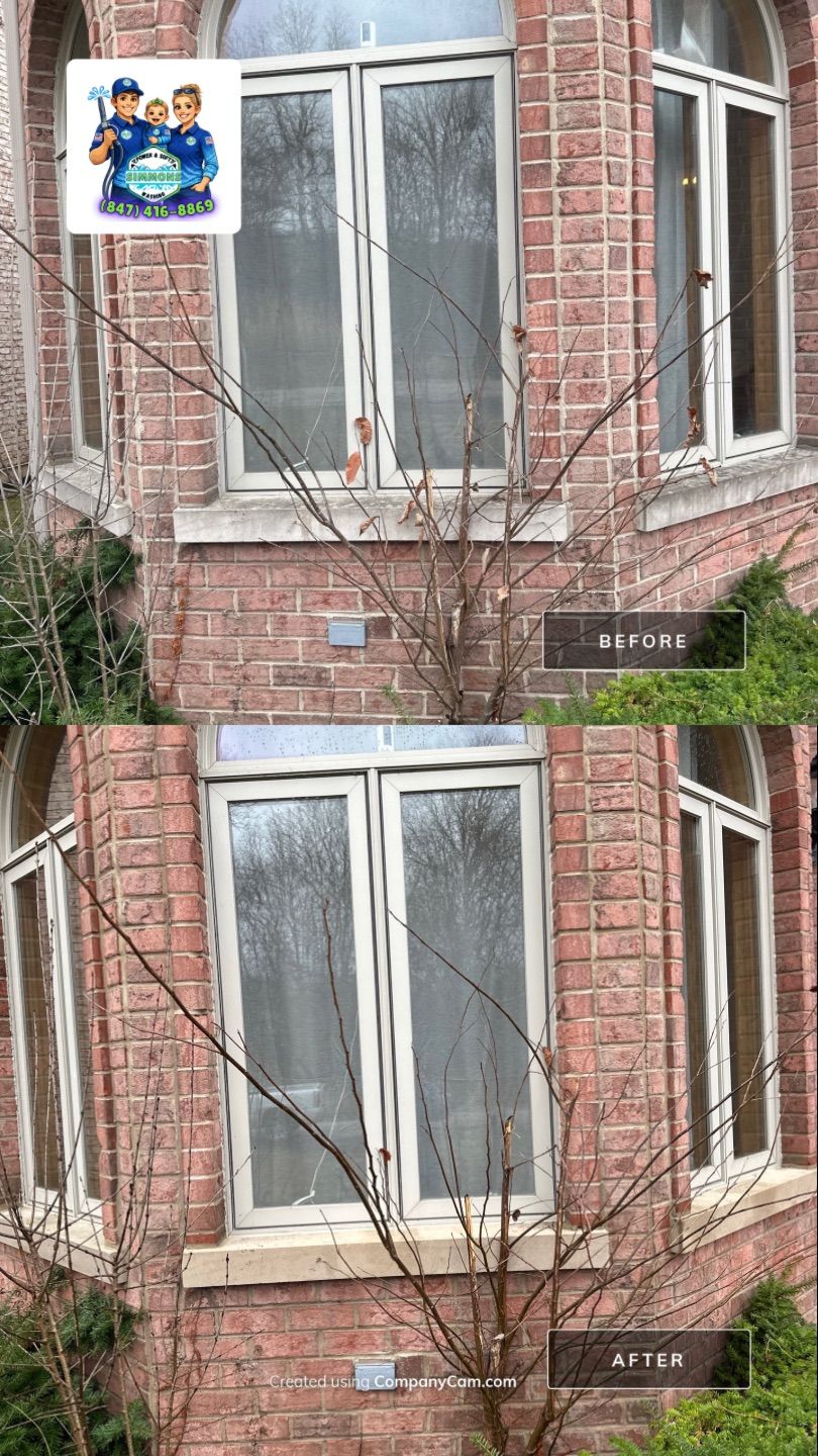 Project in Addison by Simmons Power & Soft Washing