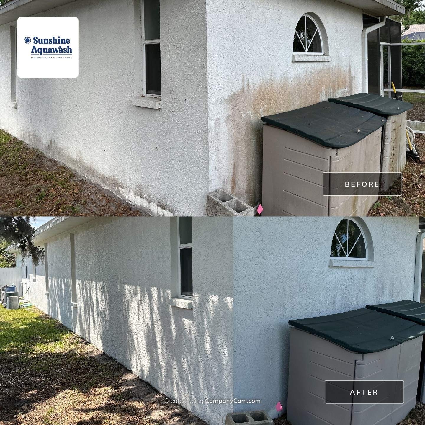 1-Story House Wash, Driveway, Patio/Lanai & Screen Enclosure Cleaning in Oakley Community, Ellenton, FL | Sunshine AquaWash by Sunshine AquaWash