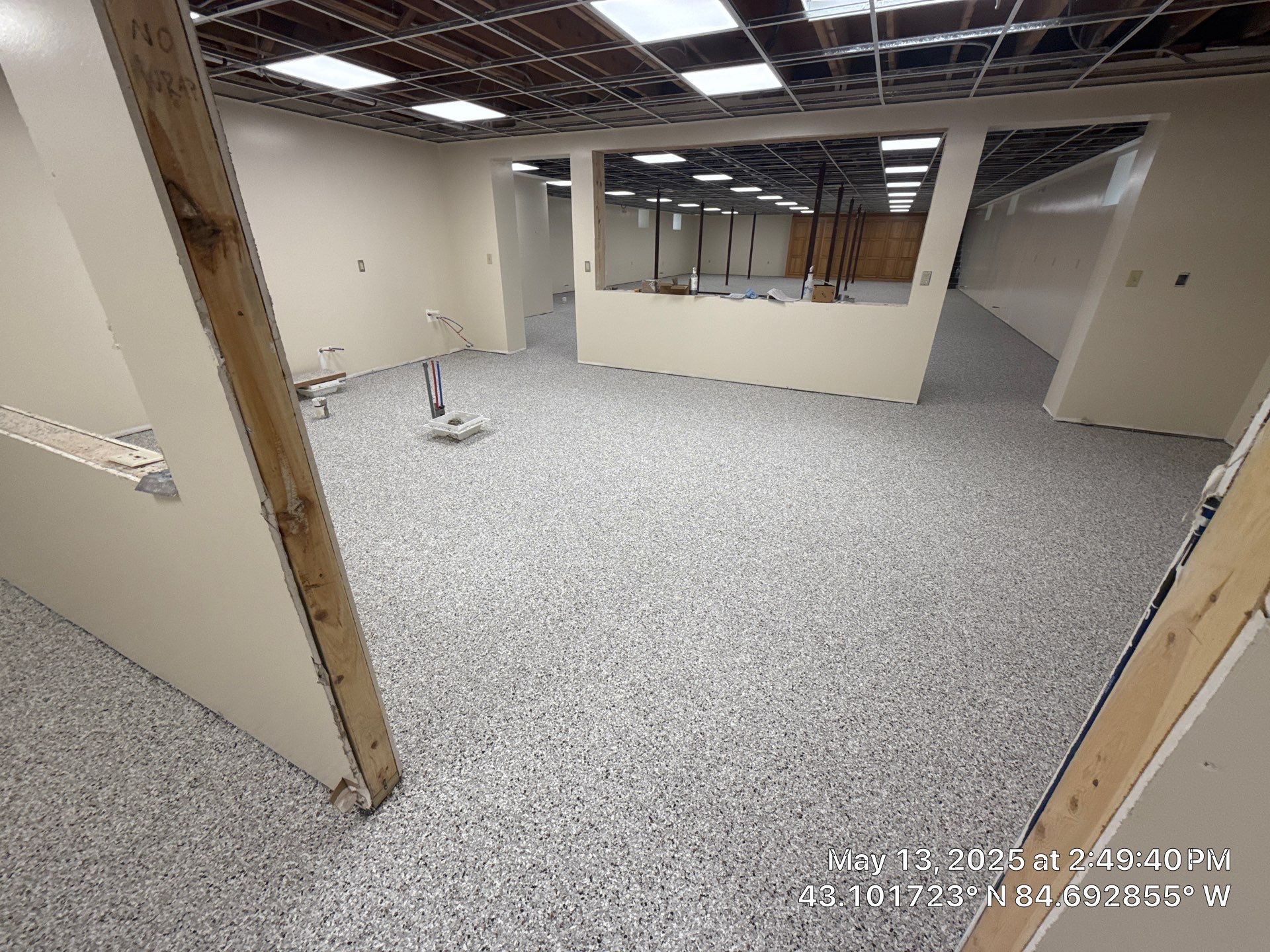 Project in Maple Rapids by Wise Coatings of Central Michigan