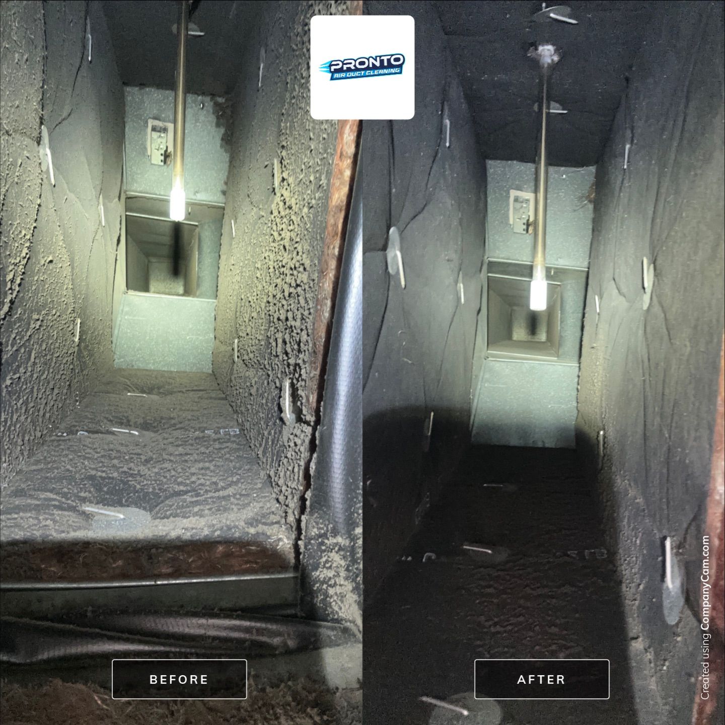 Duct Cleaning + Duct Treatment by Pronto Air Duct Cleaning