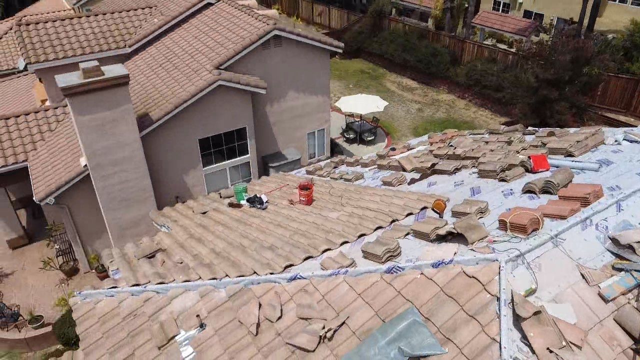San Marcos Tile Roof Lift and Lay and Underlayment Replacement by Zenith Roofing Services